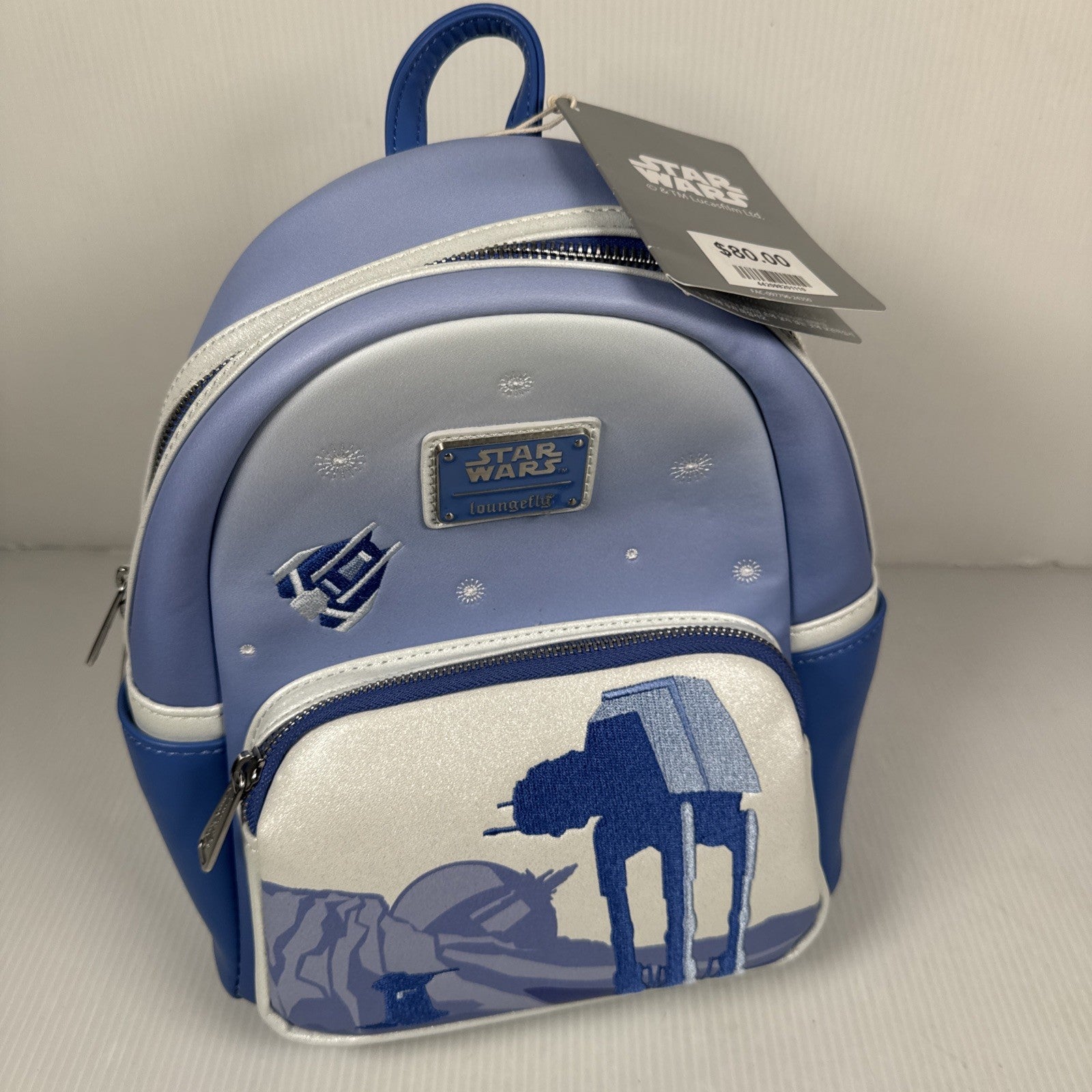 2025 Disney Parks Loungefly Star Wars Hoth Echo Base AT-AT Mini Backpack NWT