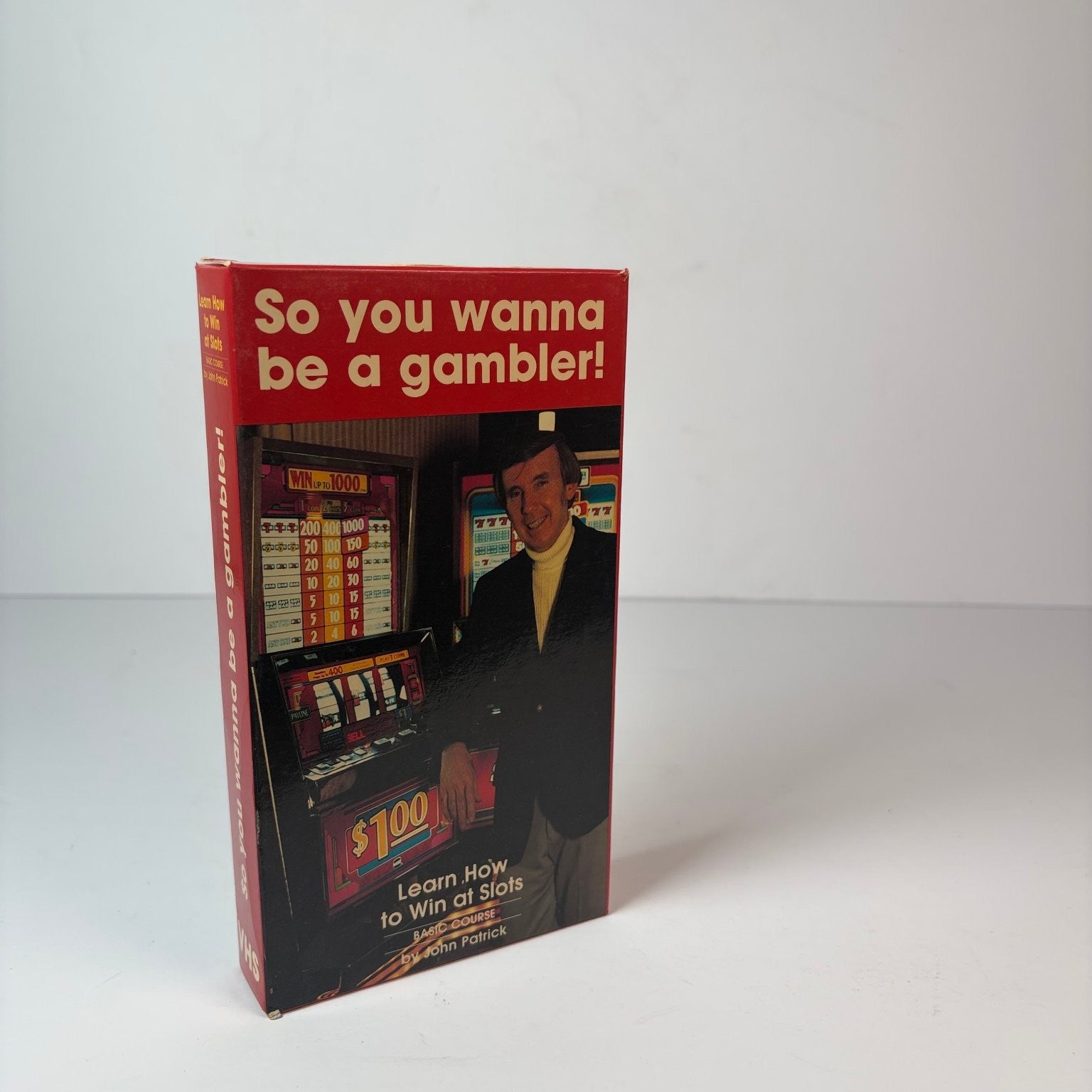 So You Wanna Be a Gambler: How to Win at Slots VHS John Patrick Instruction