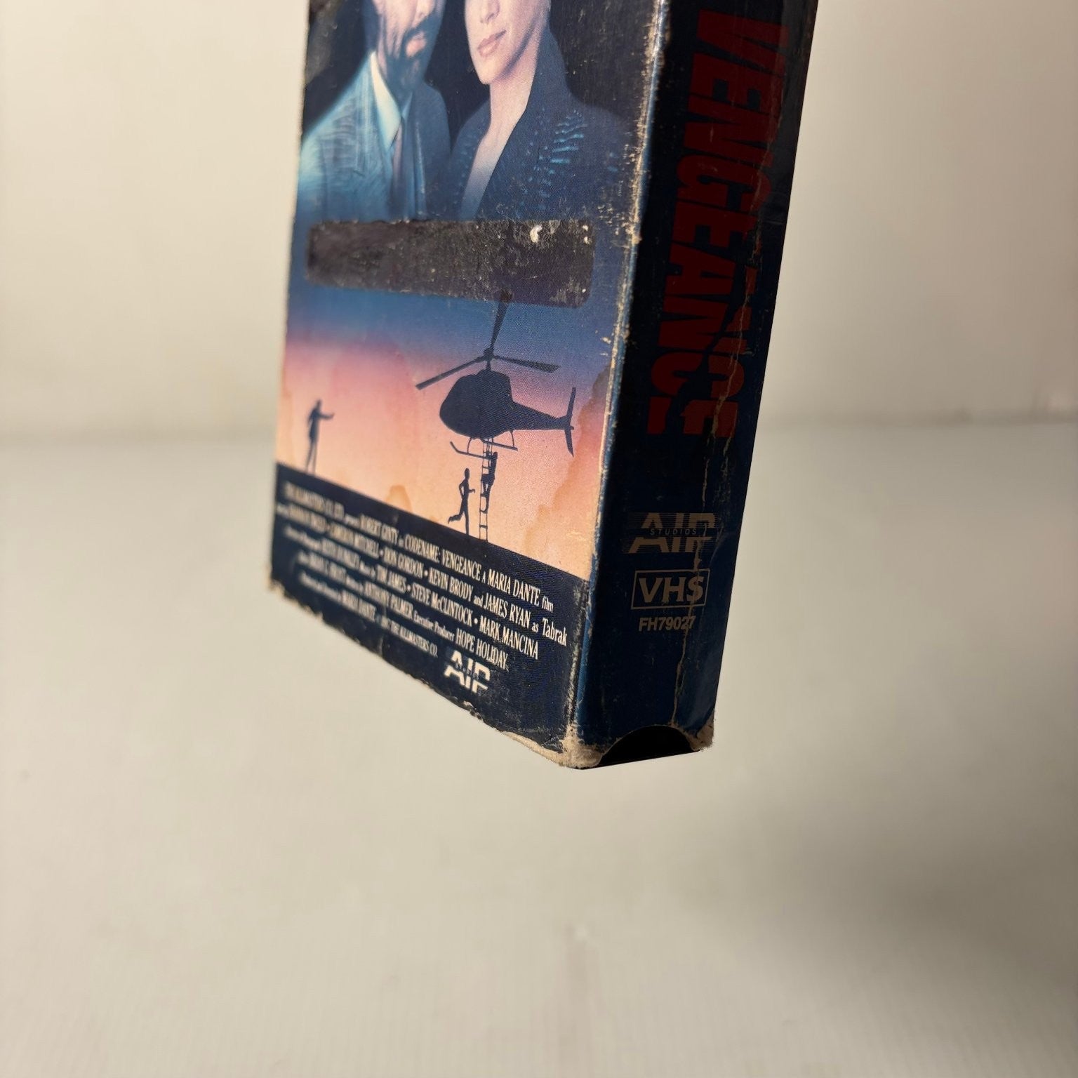 Codename Vengeance VHS 1990 Action Thriller Robert Ginty AIP