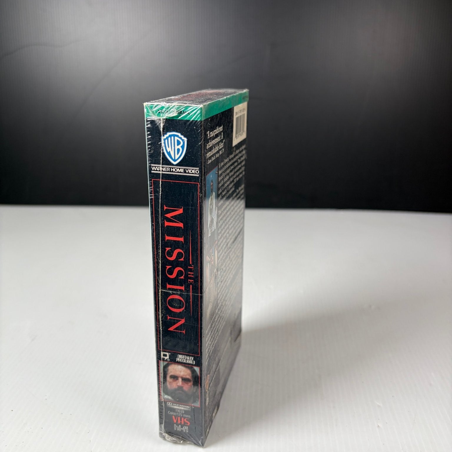 The Mission VHS 1986 Drama Robert De Niro Jeremy Irons Warner Home Video
