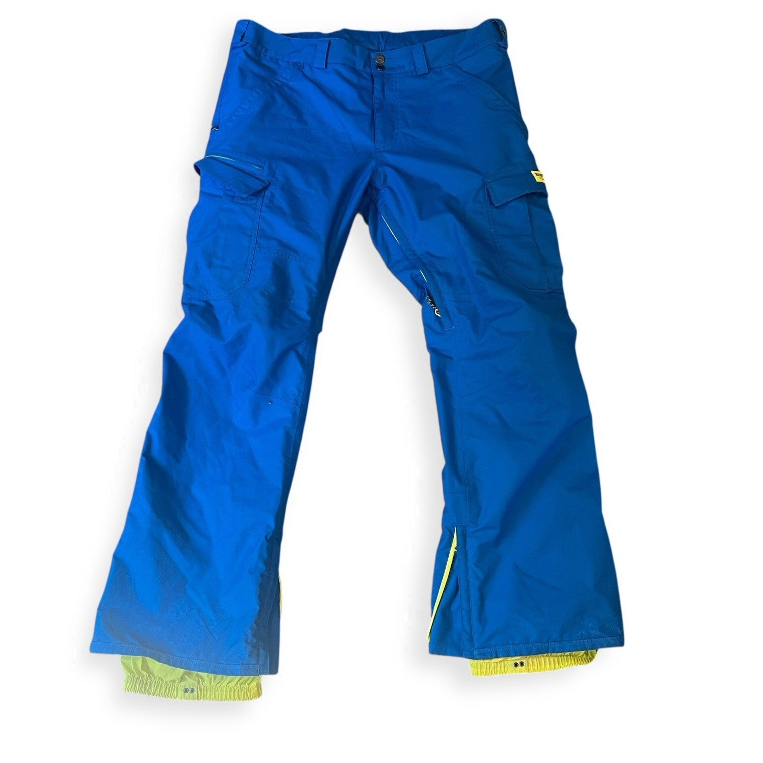 Burton Living Lining Men’s Blue Cargo Snowpants Size XL
