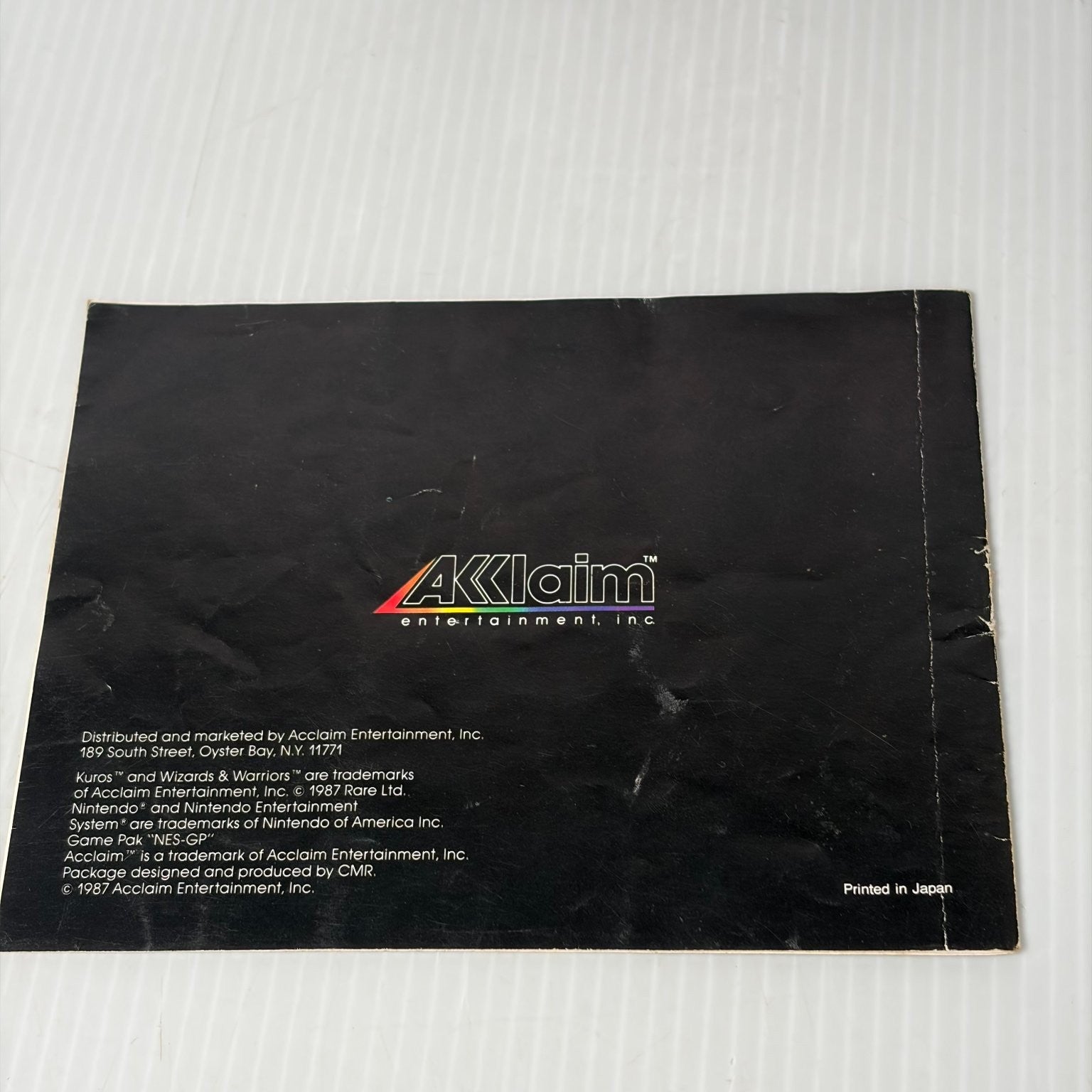 Wizards & Warriors NES Nintendo Entertainment System Video Game Complete CIB