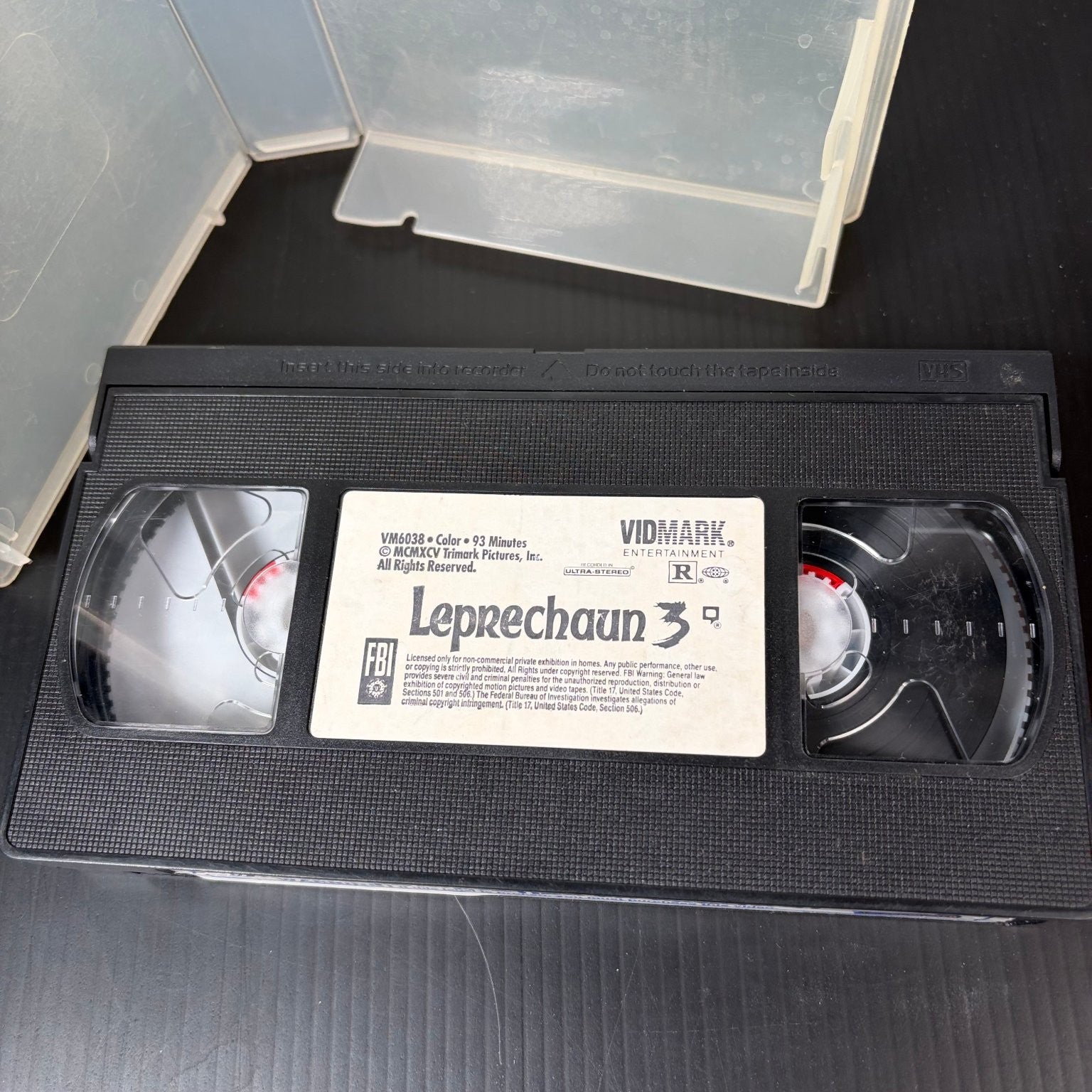 Leprechaun 3 VHS 1995 Horror Comedy Blockbuster Former Rental Tape Only in Case