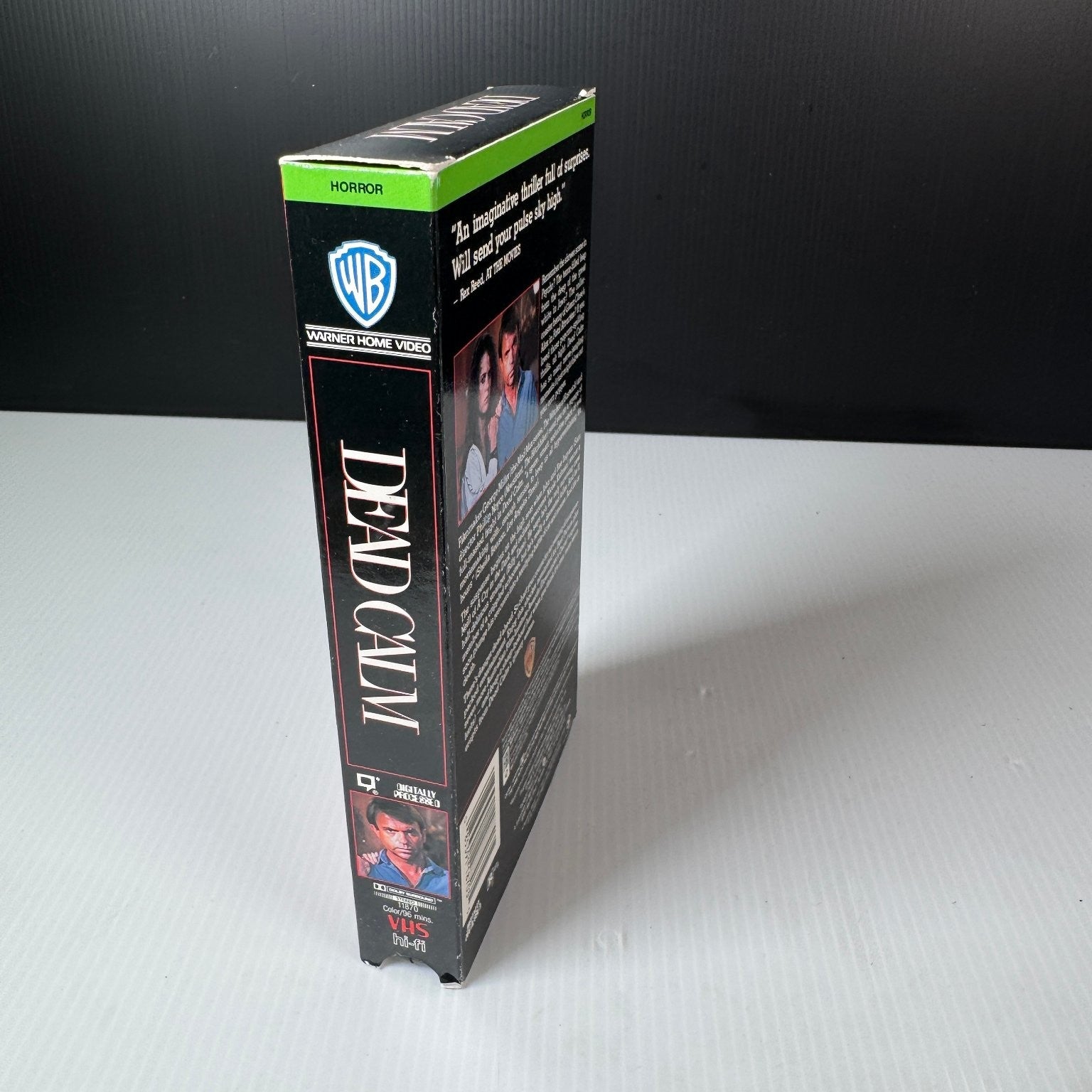 Dead Calm VHS 1989 Horror Thriller Original Release Warner Home Video