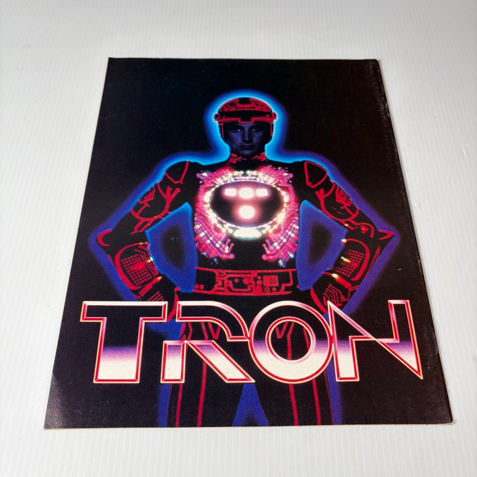 Vintage Original Smuckers Promo Futuristic Tron Adventure Activity Book & Poster