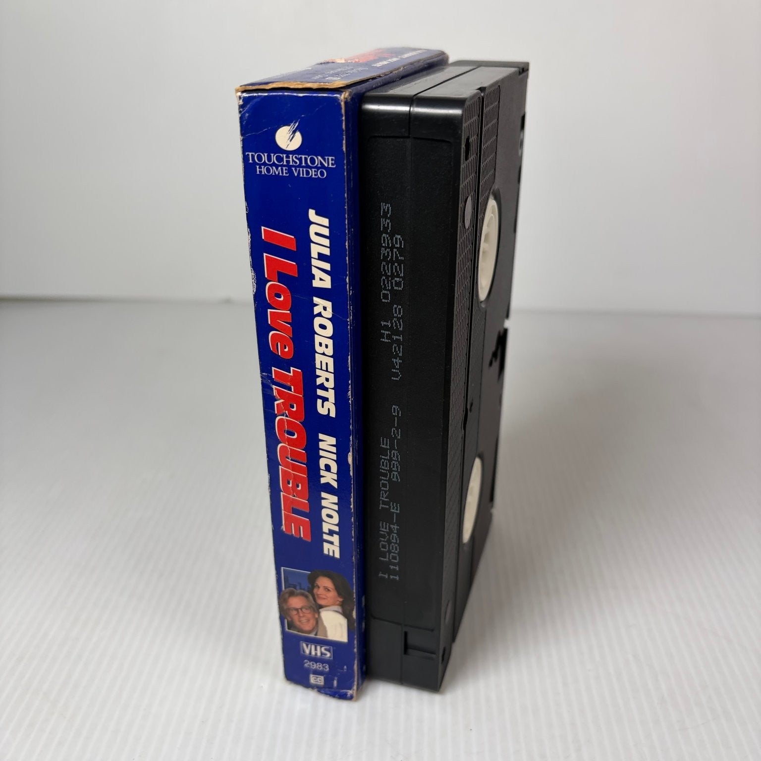 I Love Trouble VHS 1994 Romantic Comedy Julia Roberts Nick Nolte Touchstone
