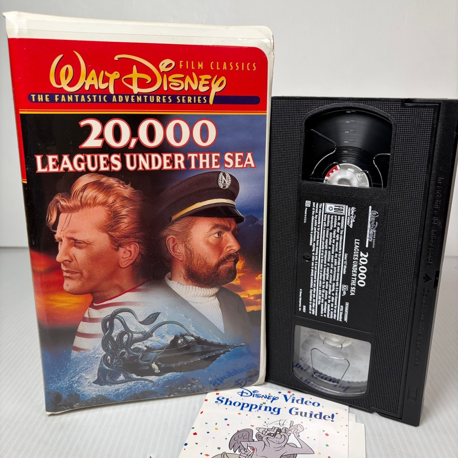 20,000 Leagues Under the Sea VHS 1994 Sci-Fi Adventure Disney Film Classics