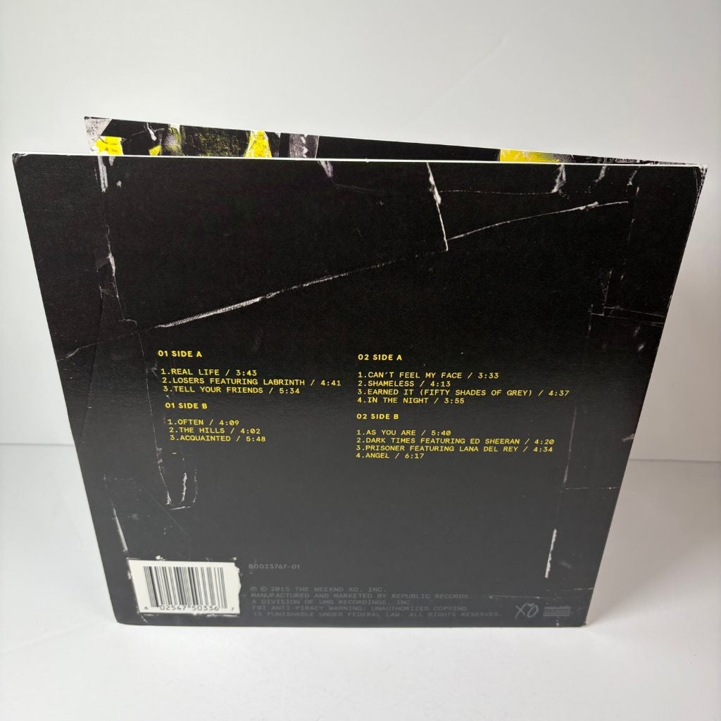 The Weeknd Beauty Behind the Madness 2015 Vinyl 2 LP XO Republic Gatefold