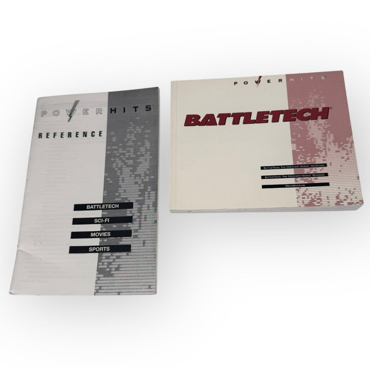 Powerhits Battletech Vintage PC Game Manual and Reference ONLY - No Game