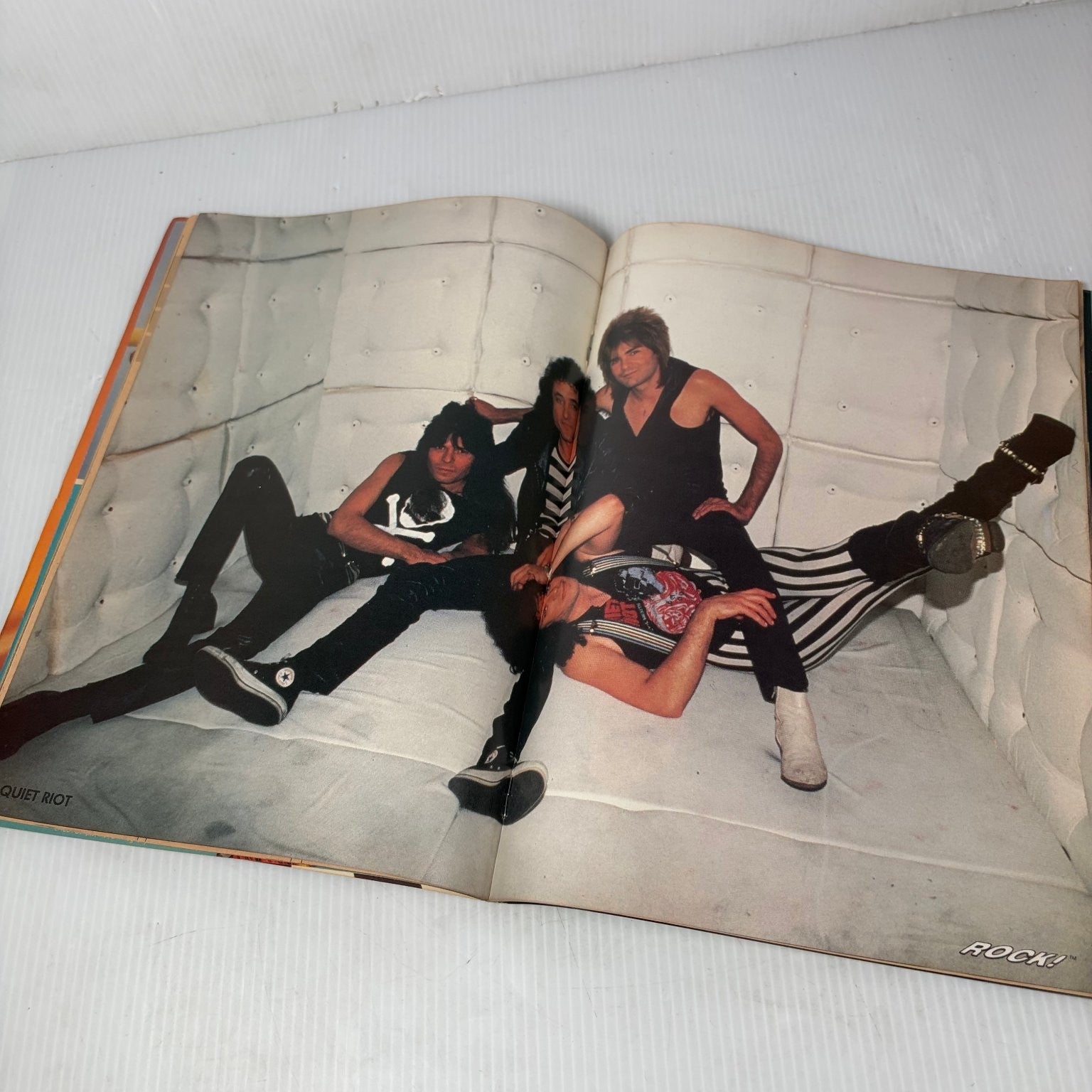 Rock & Metal Magazine April 1985 Duran Duran John Taylor Music Van Halen