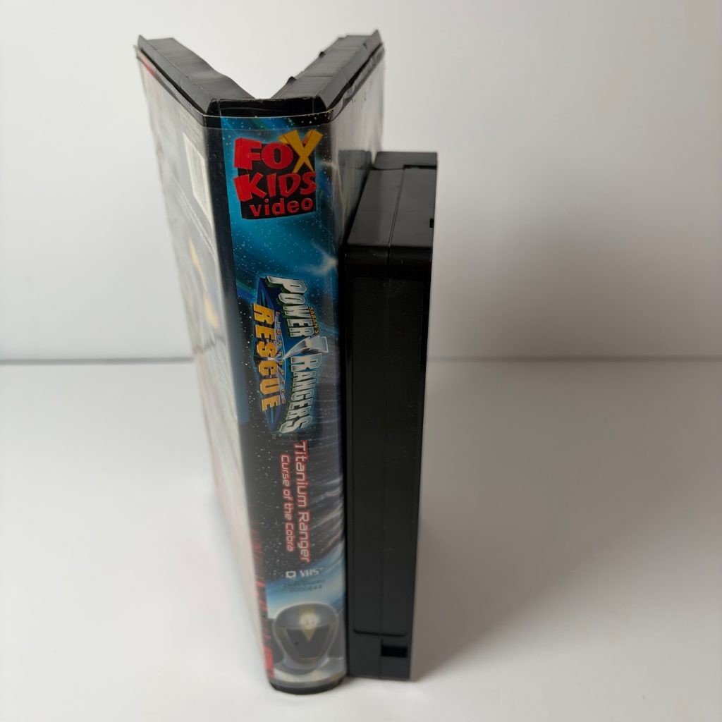 Power Rangers Lightspeed Rescue Titanium Ranger Curse of the Cobra VHS Fox Kids