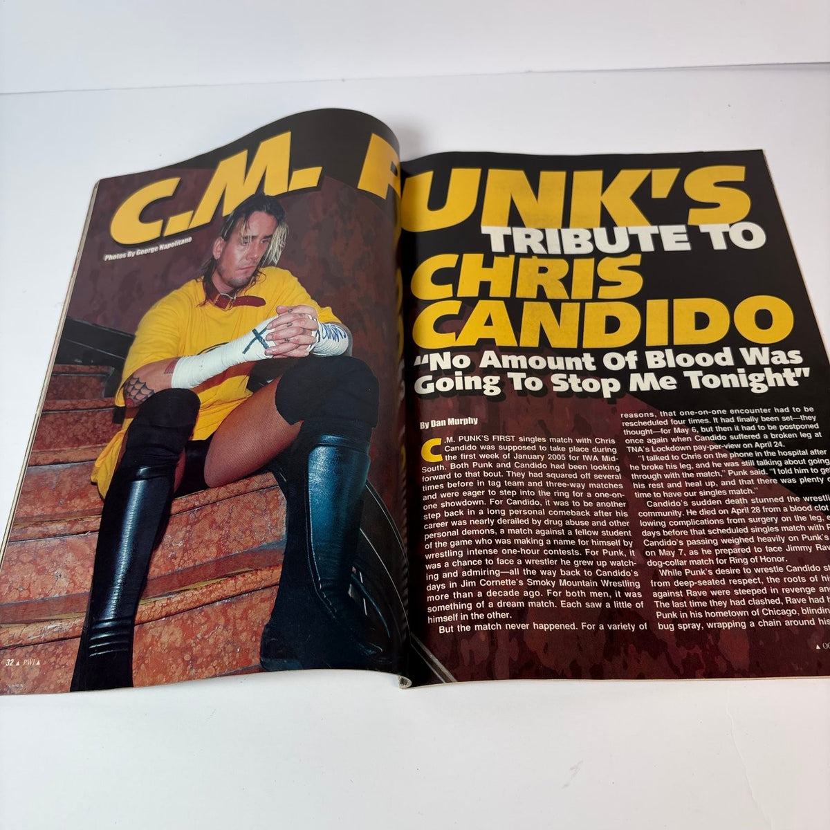 Pro Wrestling Illustrated October 2005 Lita Edge Magazine Wrestling PWI