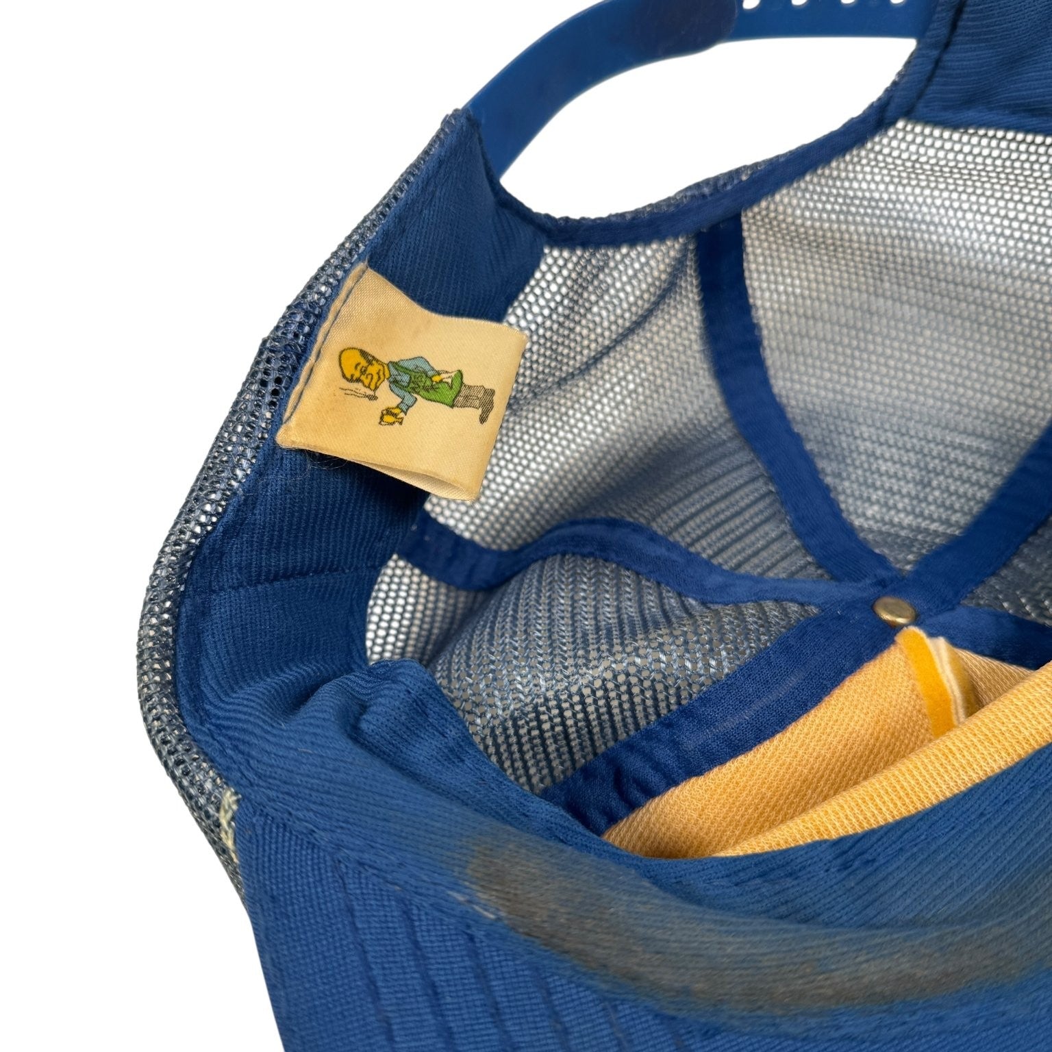 Vintage Eckerd Pharmacy Trucker Hat Men's Adjustable Blue White Mesh Snapback