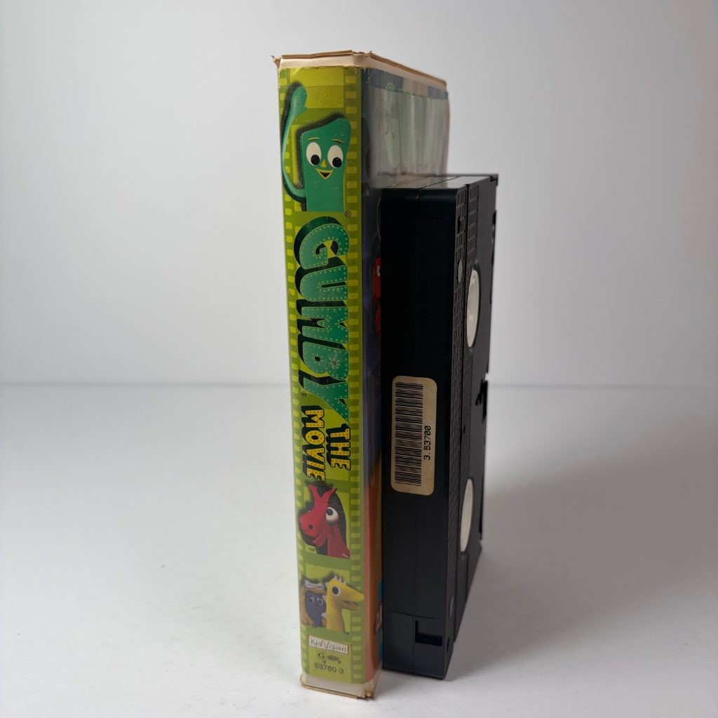 Gumby The Movie VHS 1995 Clay Animation Arrow Video KidVision Clamshell
