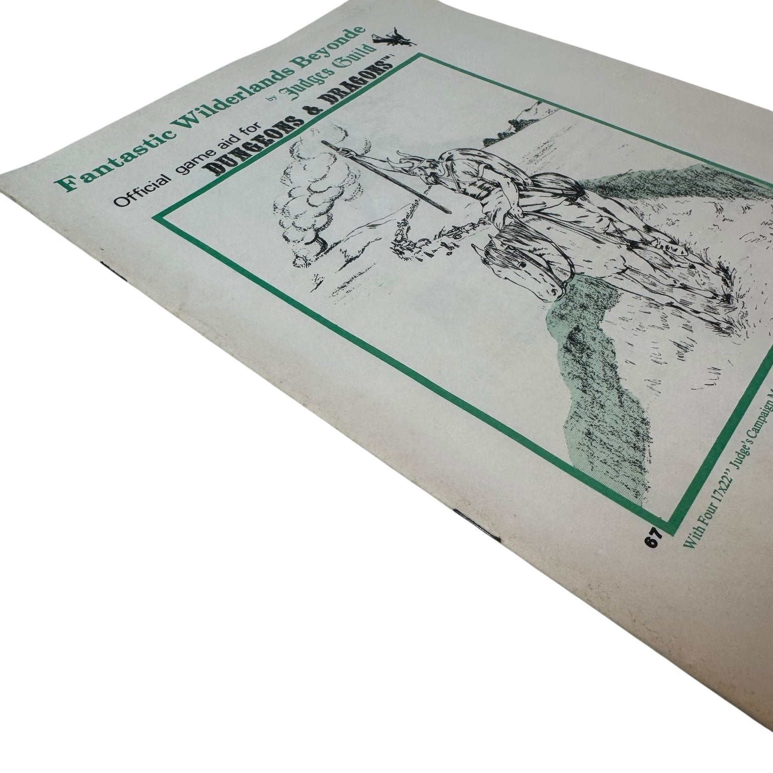 Dungeons & Dragons Fantastic Wilderlands Beyonde Judges Guild 1978 RPG Module