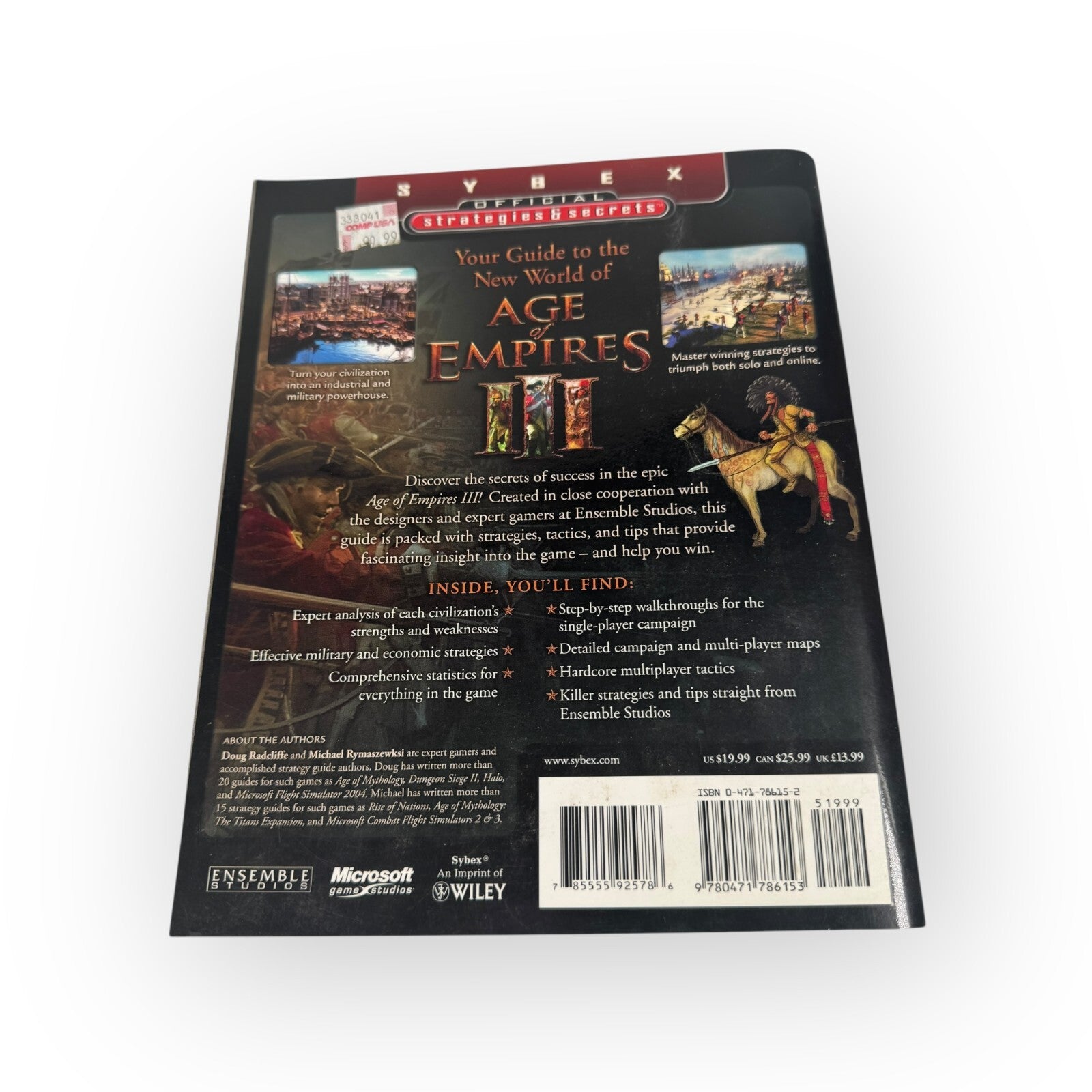 Age of Empires III : Sybex Official Strategies and Secrets by Michael...
