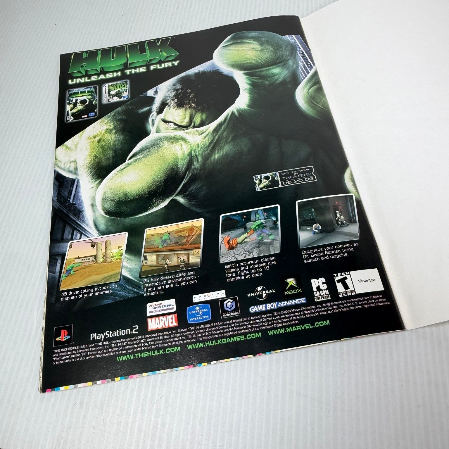 MAD Magazine #431 July 2003 The Hulk Collector's Cover with Poster Humor
