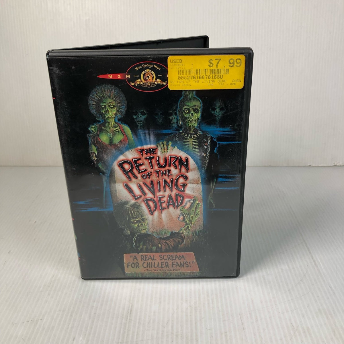 The Return of the Living Dead DVD 1985 Dan O'Bannon Horror Comedy Zombies