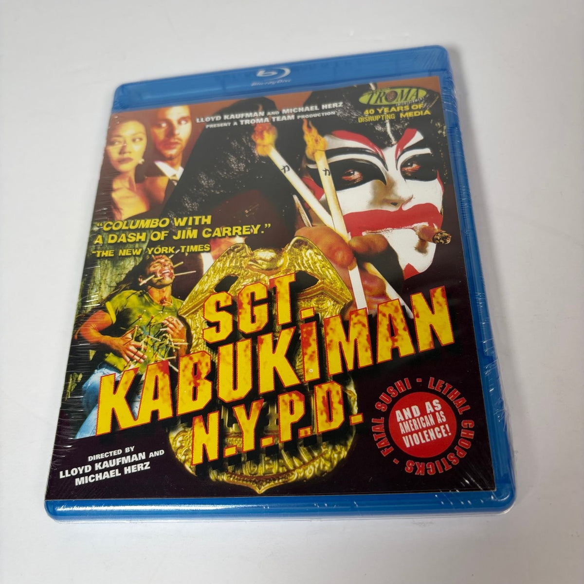 Sgt. Kabukiman N.Y.P.D. Blu-ray 2015 Troma Lloyd Kaufman Rick Gianasi