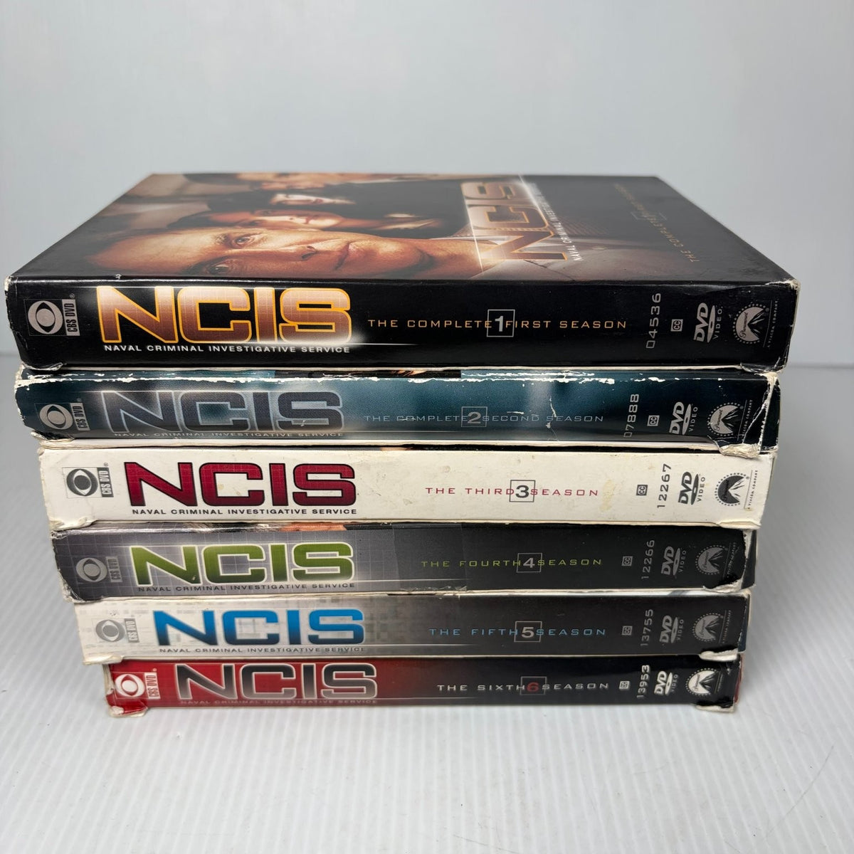 NCIS Seasons 1-6 DVD Set 2003 Mark Harmon Michael Weatherly Pauley Perrette