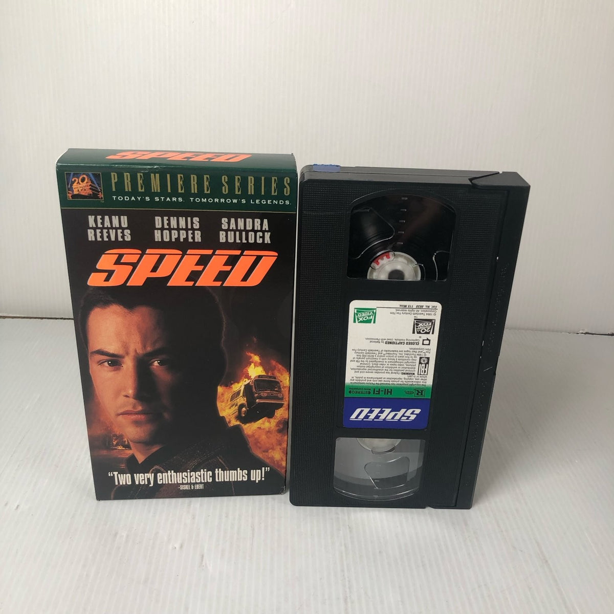 Speed VHS 1994 Action Thriller Premiere Series 20th Century Fox