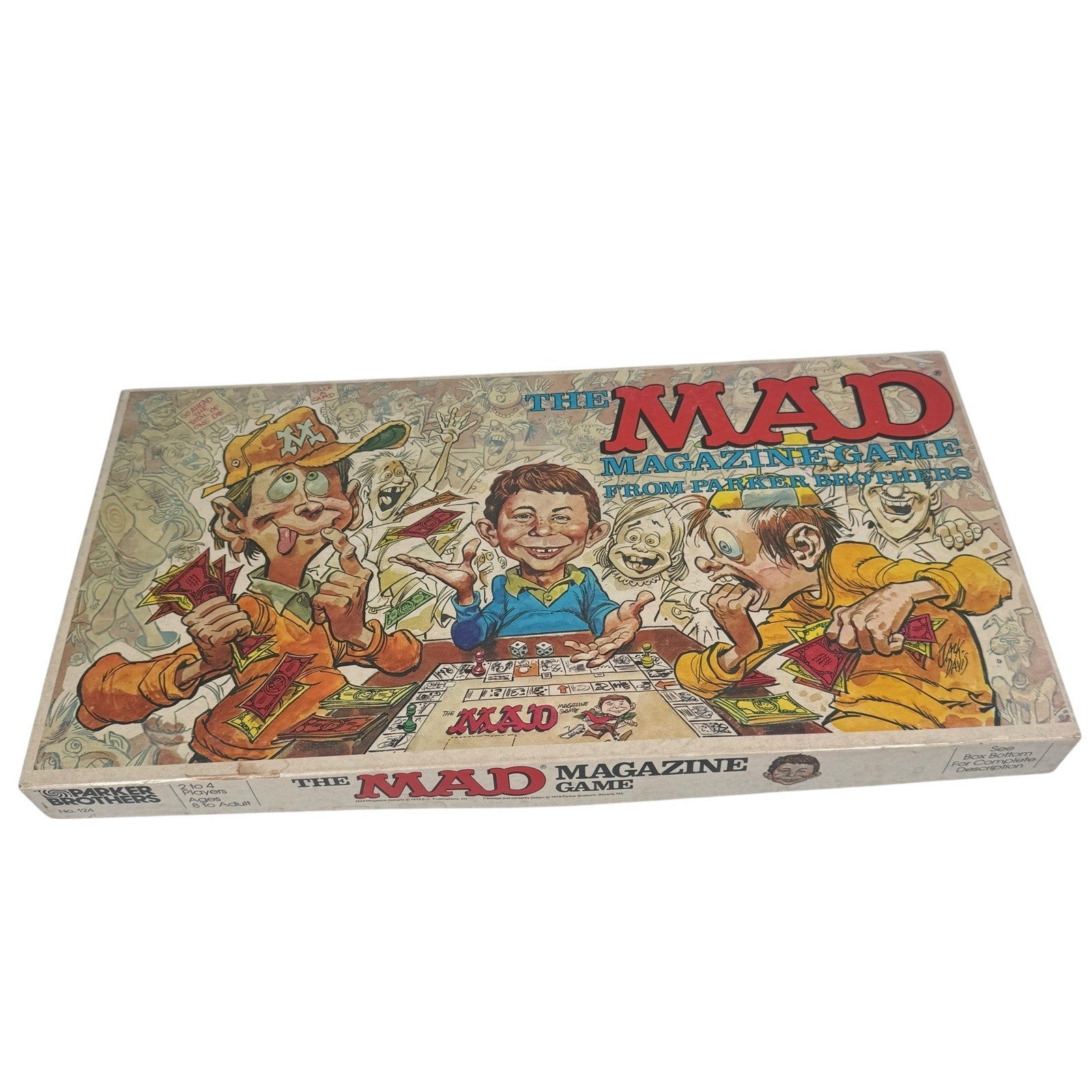 Vintage 1979 The MAD Magazine Board Game From Parker Brothers Complete