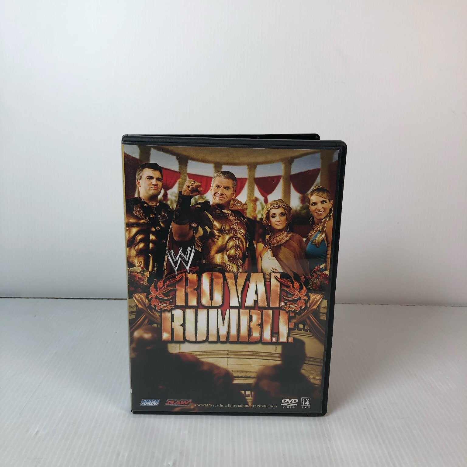 WWE Royal Rumble 2006 DVD John Cena Kurt Angle Edge Wrestling