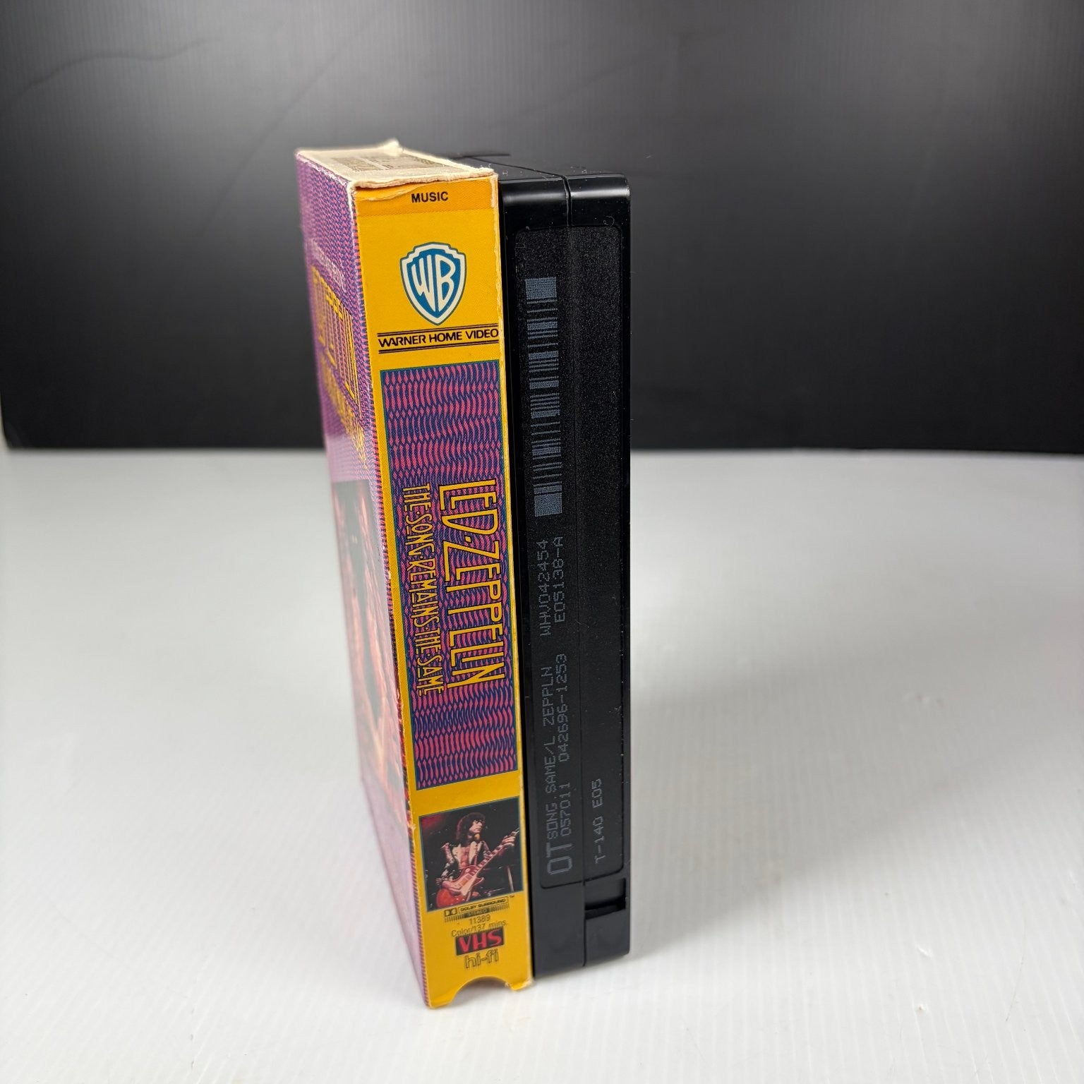Led Zeppelin The Song Remains the Same VHS 1988 Music Concert Warner Home Video