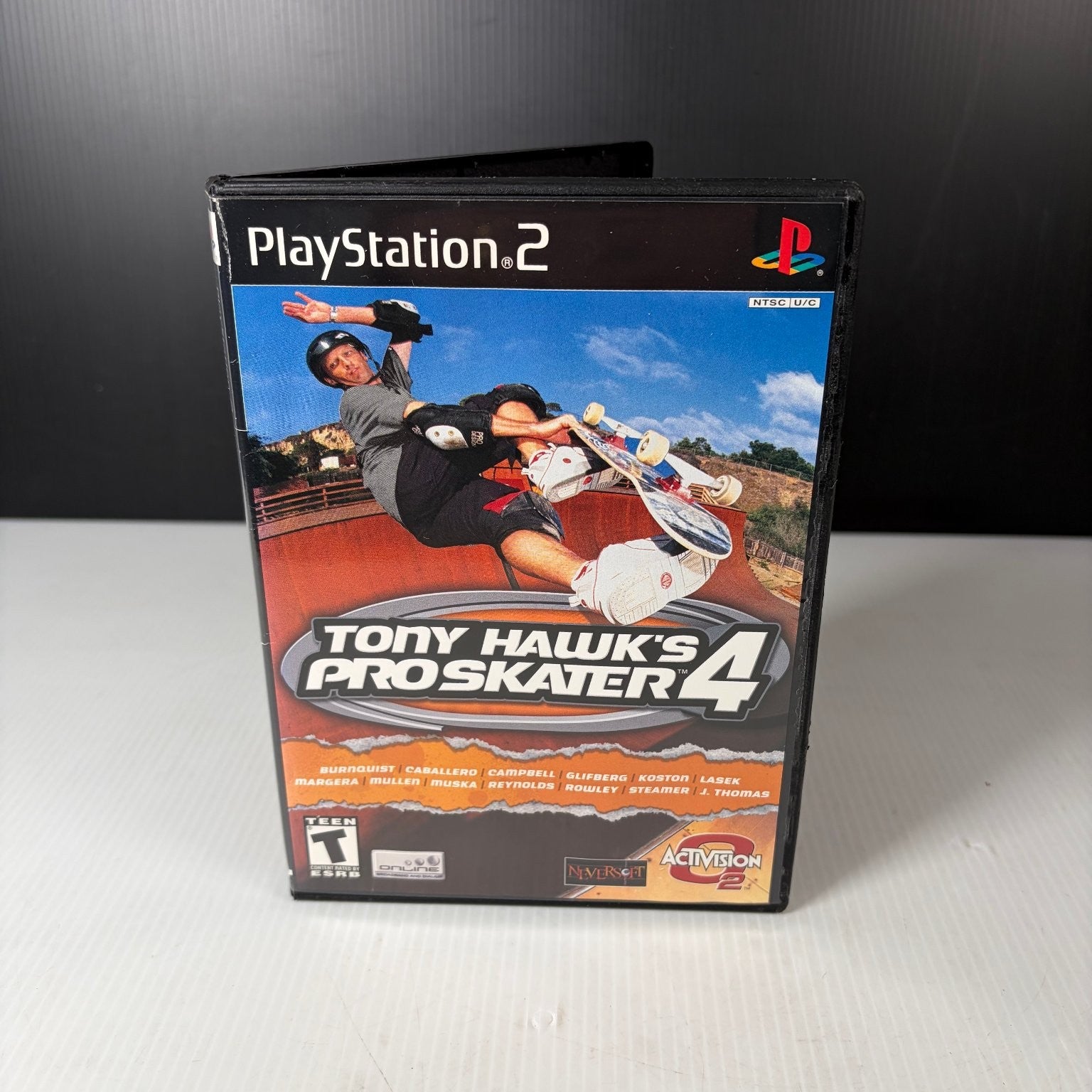 Tony Hawk's Pro Skater 4 PlayStation 2 Video Game Multiplayer Complete CIB
