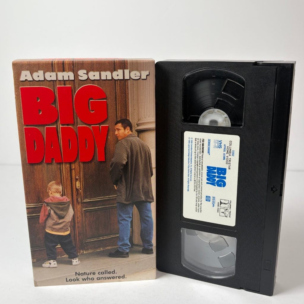 Big Daddy VHS Adam Sandler Columbia TriStar 1999 Comedy PG-13