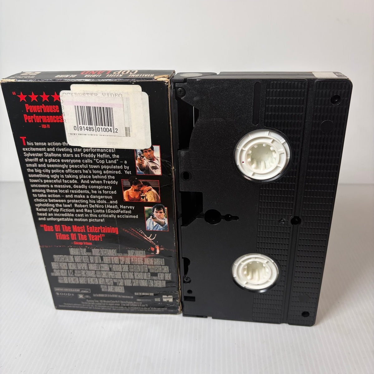 Cop Land VHS 1997 Crime Thriller Sylvester Stallone Miramax