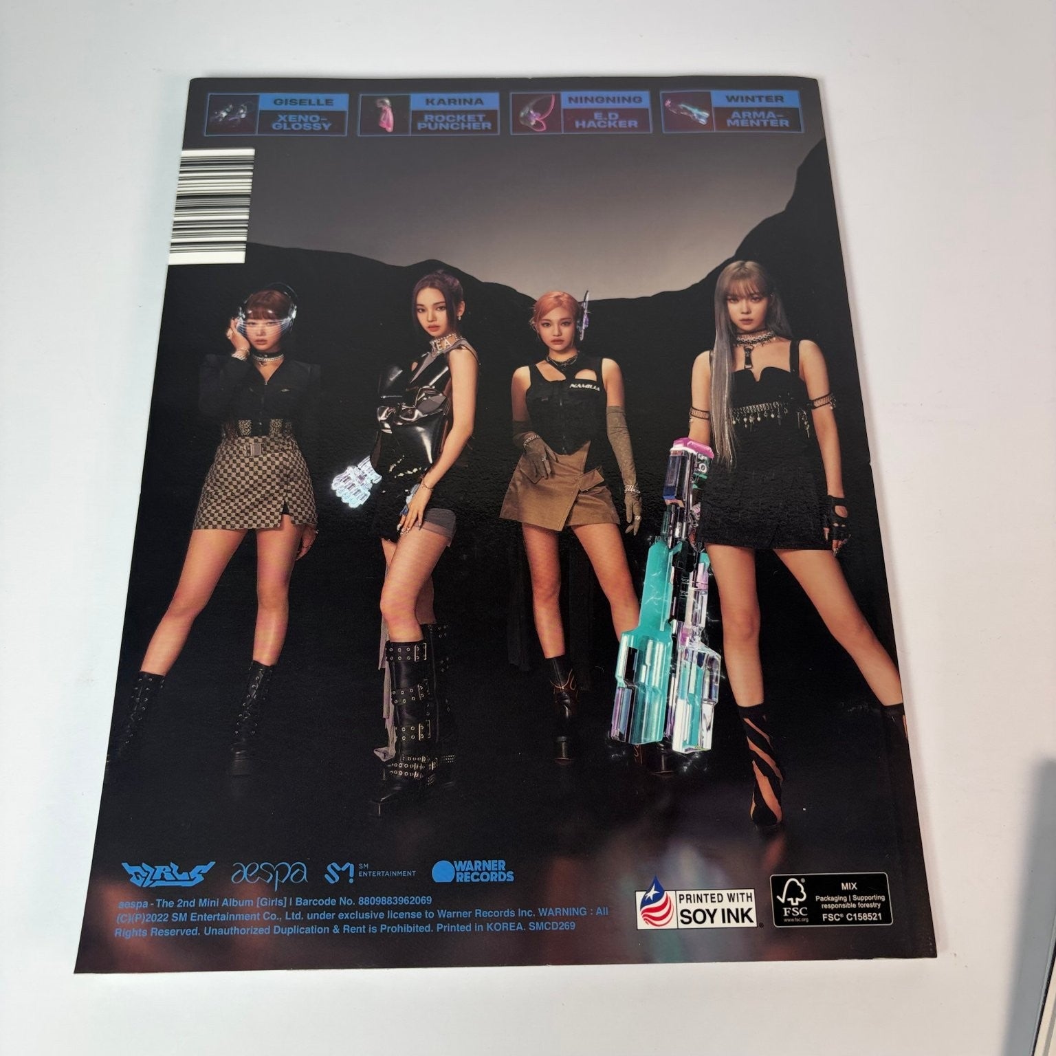 aespa Girls The 2nd Mini Album CD K-Pop Photo Book Official SMC0269 NM/NM
