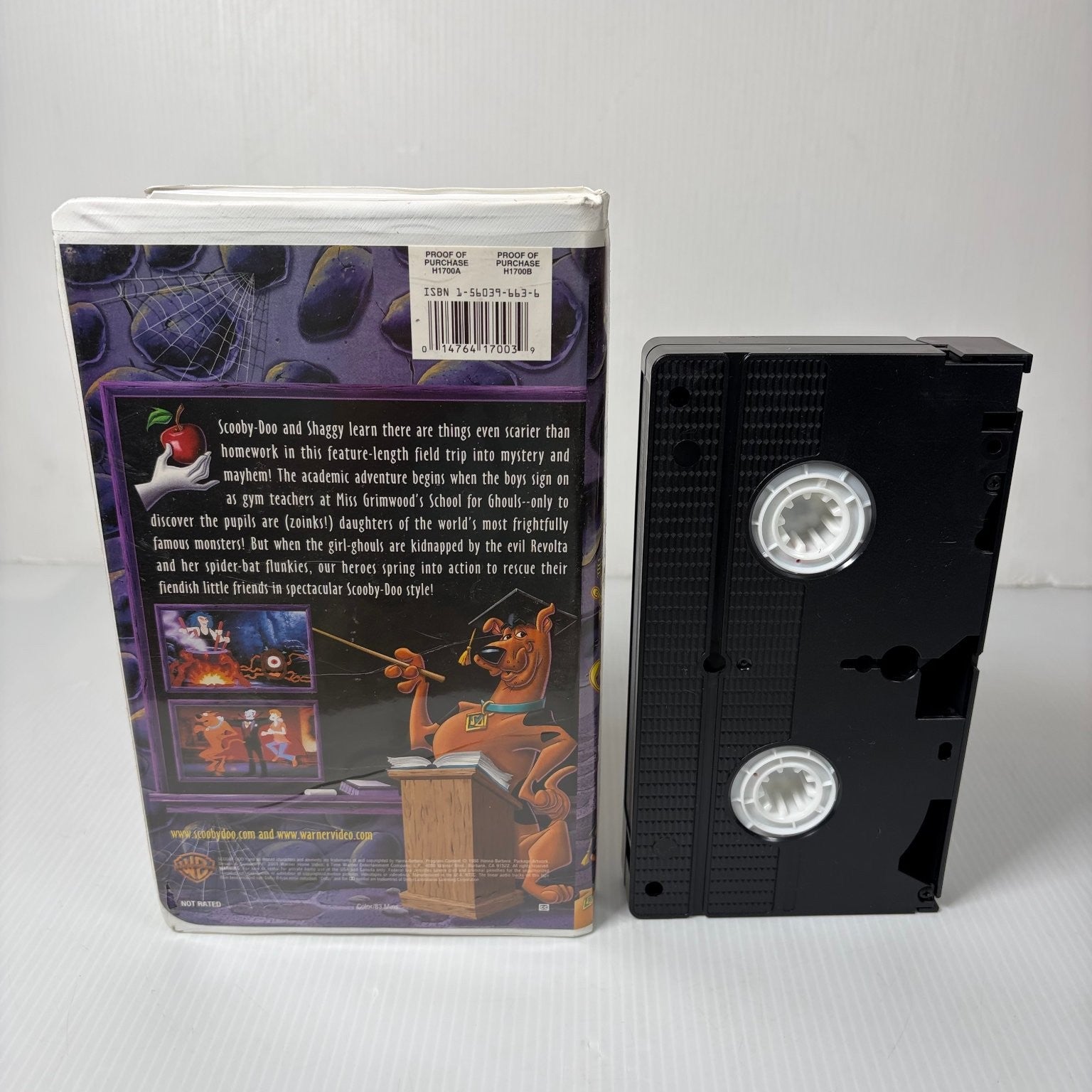Scooby-Doo and the Ghoul School VHS 1988 Animated Family Warner Bros Clamshell