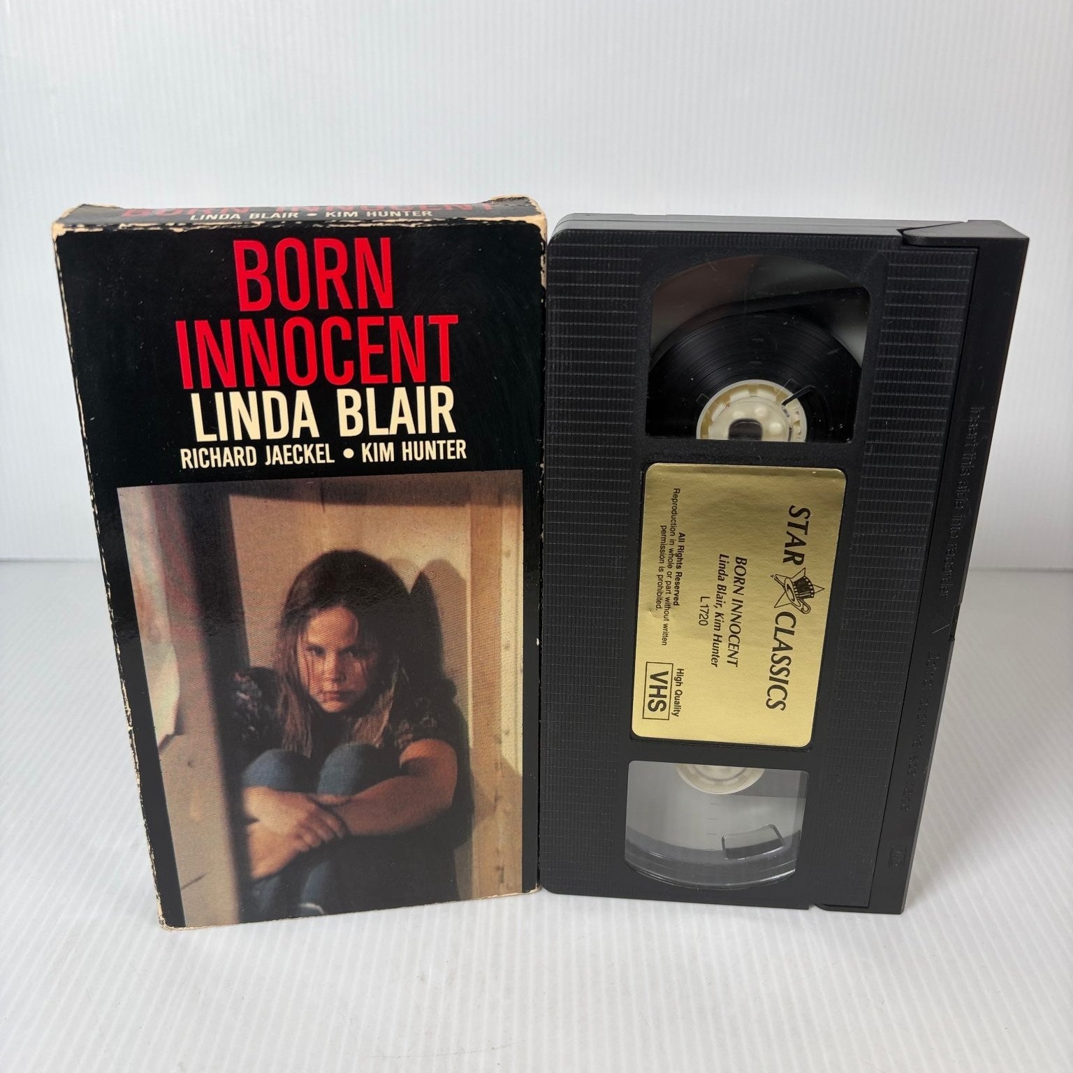 Born Innocent VHS 1989 Drama Linda Blair Star Classics L1720