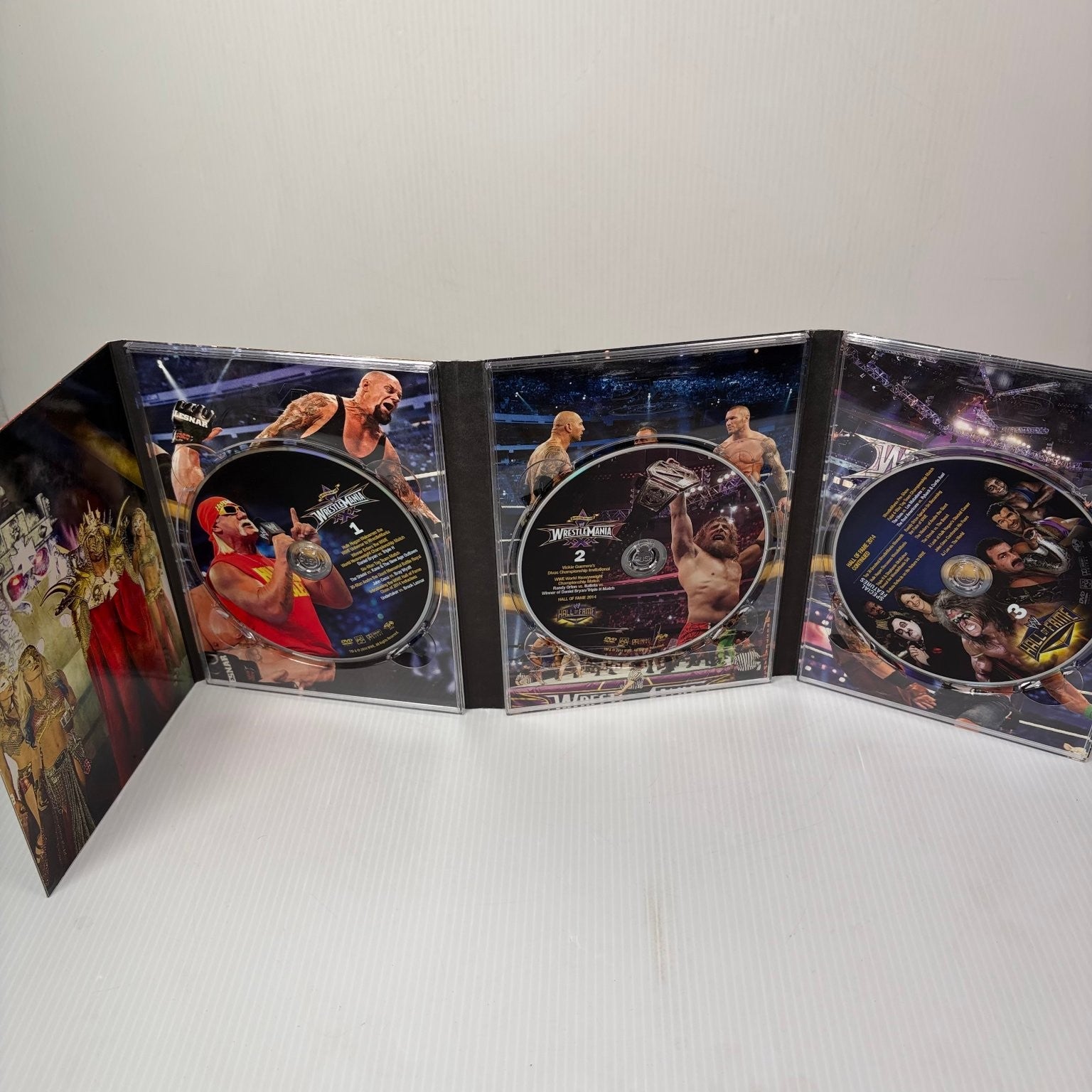 WrestleMania XXX DVD 2014 30th Anniversary Hulk Hogan Brock Lesnar John Cena