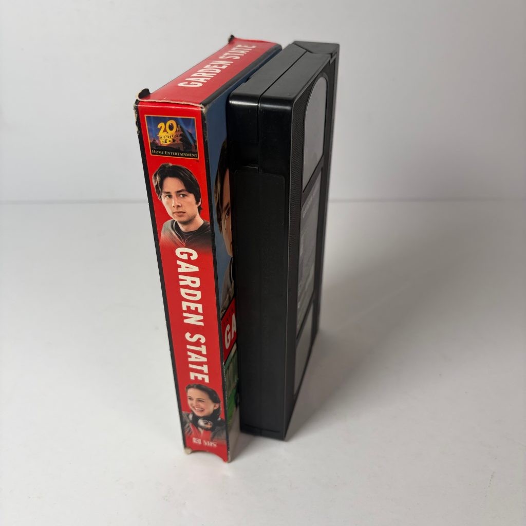 Garden State VHS 2004 Zach Braff Natalie Portman Comedy Drama Rare Late Release