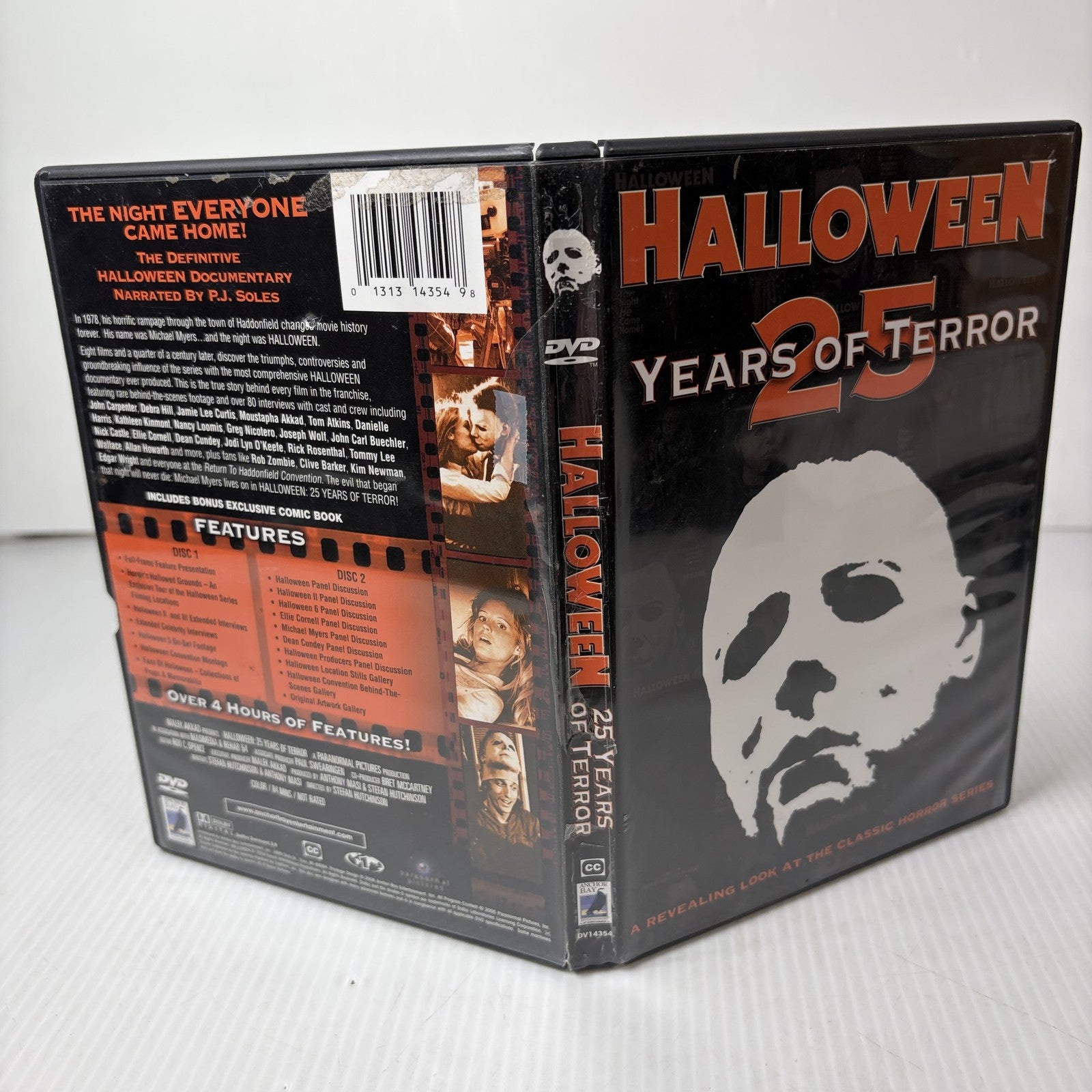 Halloween 25 Years of Terror (DVD, 2-Disc Set) The Definitive Documentary Horror