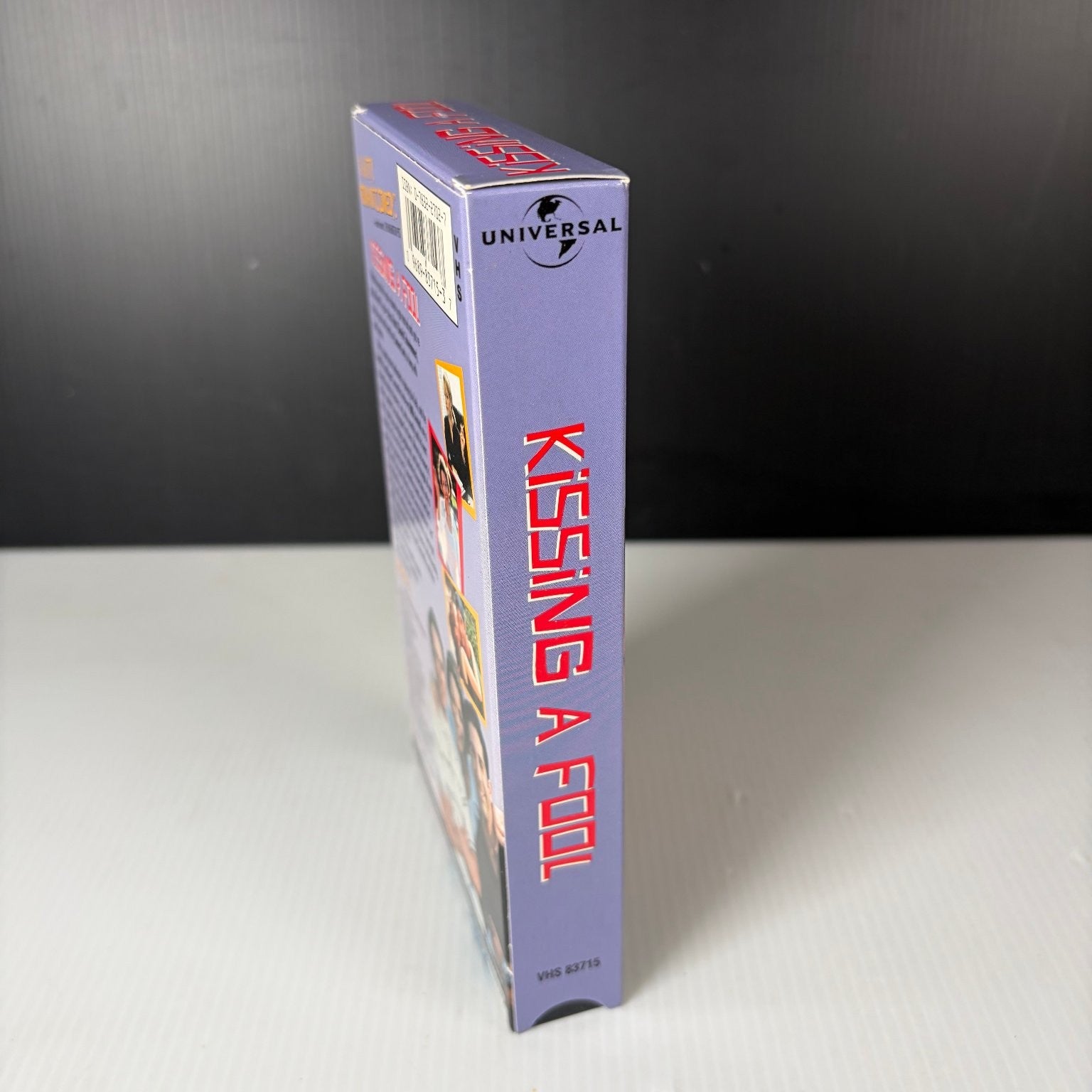 Kissing A Fool VHS 1998 Romantic Comedy Original Release Universal