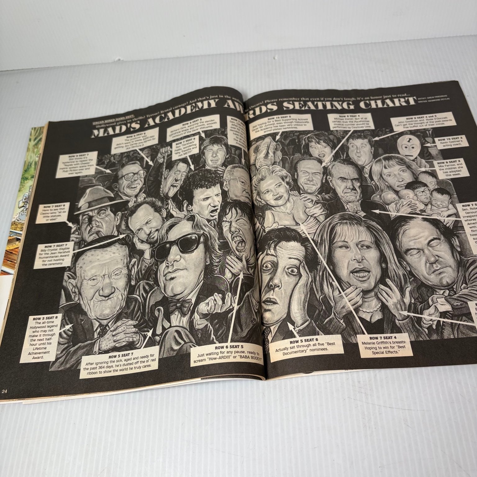 MAD Magazine April 1996 Whoopi Goldberg Alfie Oscar Parody Humor