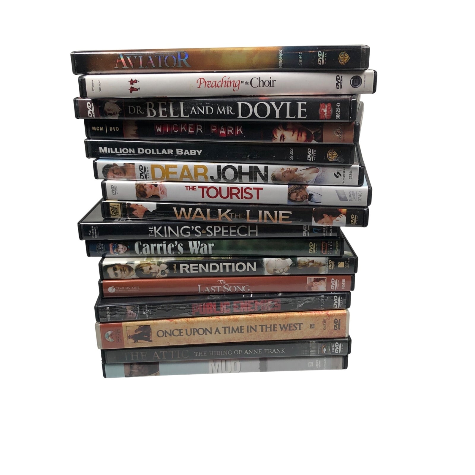 Lot Of 16 Drama DVD Movies Once Upon A Time In The West, Public Enemies & More