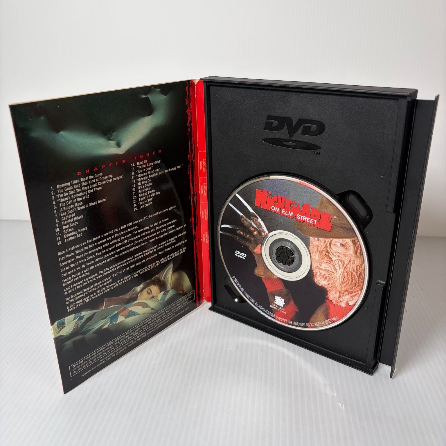 A Nightmare on Elm Street DVD 1999 Wes Craven Digitally Remastered Johnny Depp