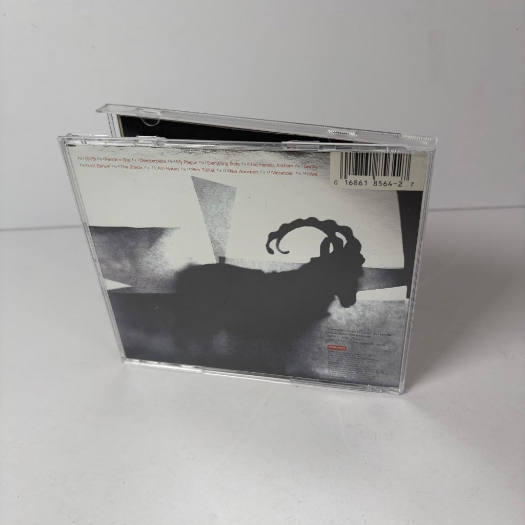 Slipknot Iowa CD 2001 Roadrunner Nu Metal Heavy Metal The Heretic Anthem