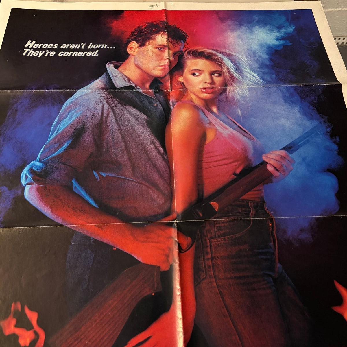 Bullies 1986 One Sheet Movie Poster Universal Paul Lynch Litho Action B-Movie