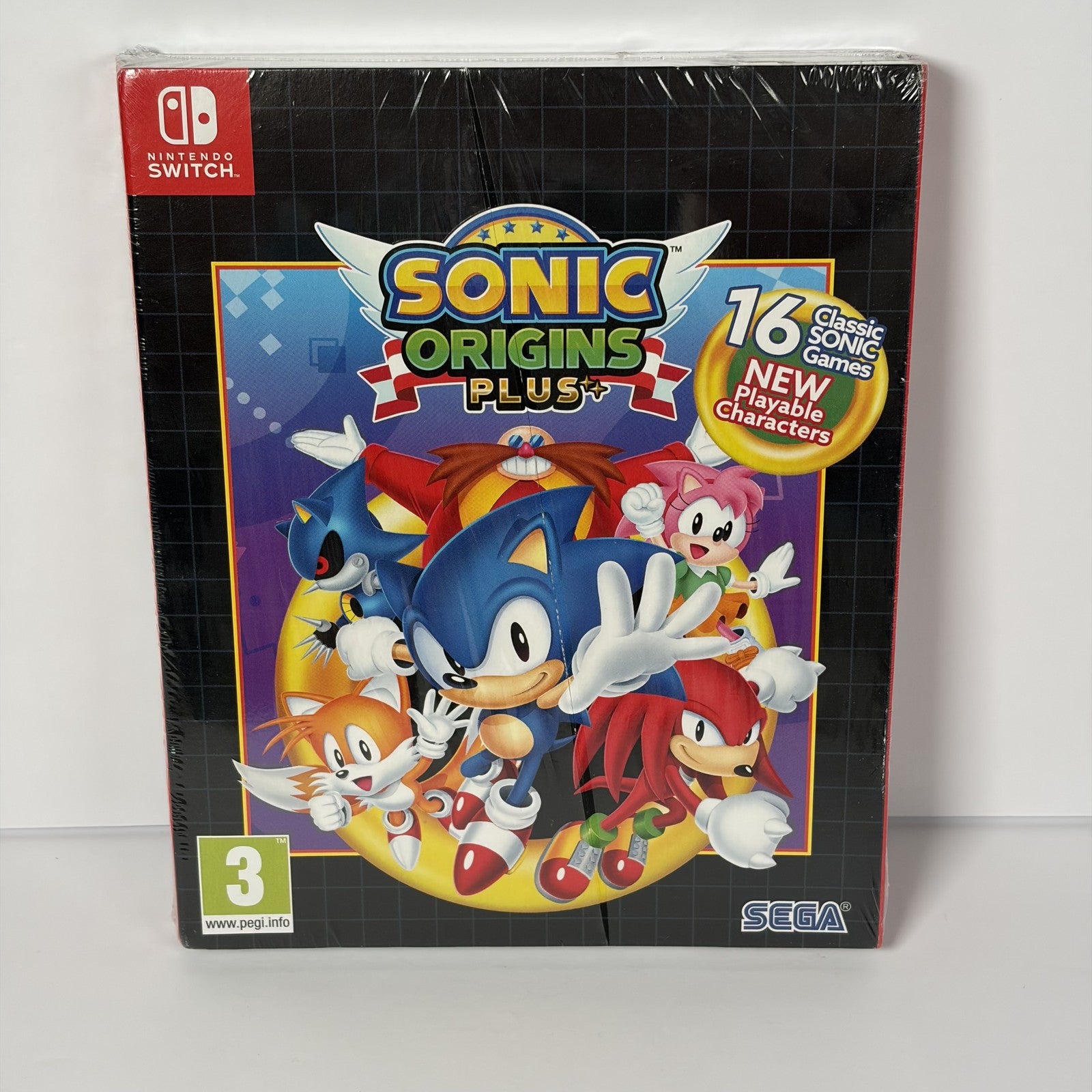 Sonic Origins Plus+ Nintendo Switch Sealed Classic Sega Collection Artbook