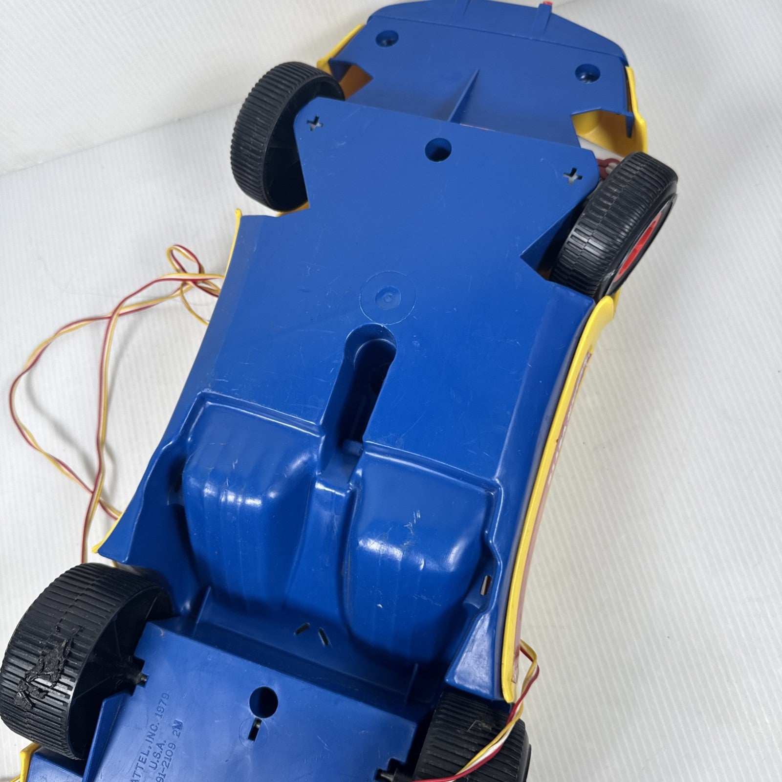 VTG 1979 Yellow Barbie Super ‘Vette Corvette Remote Controlled AS IS For Parts