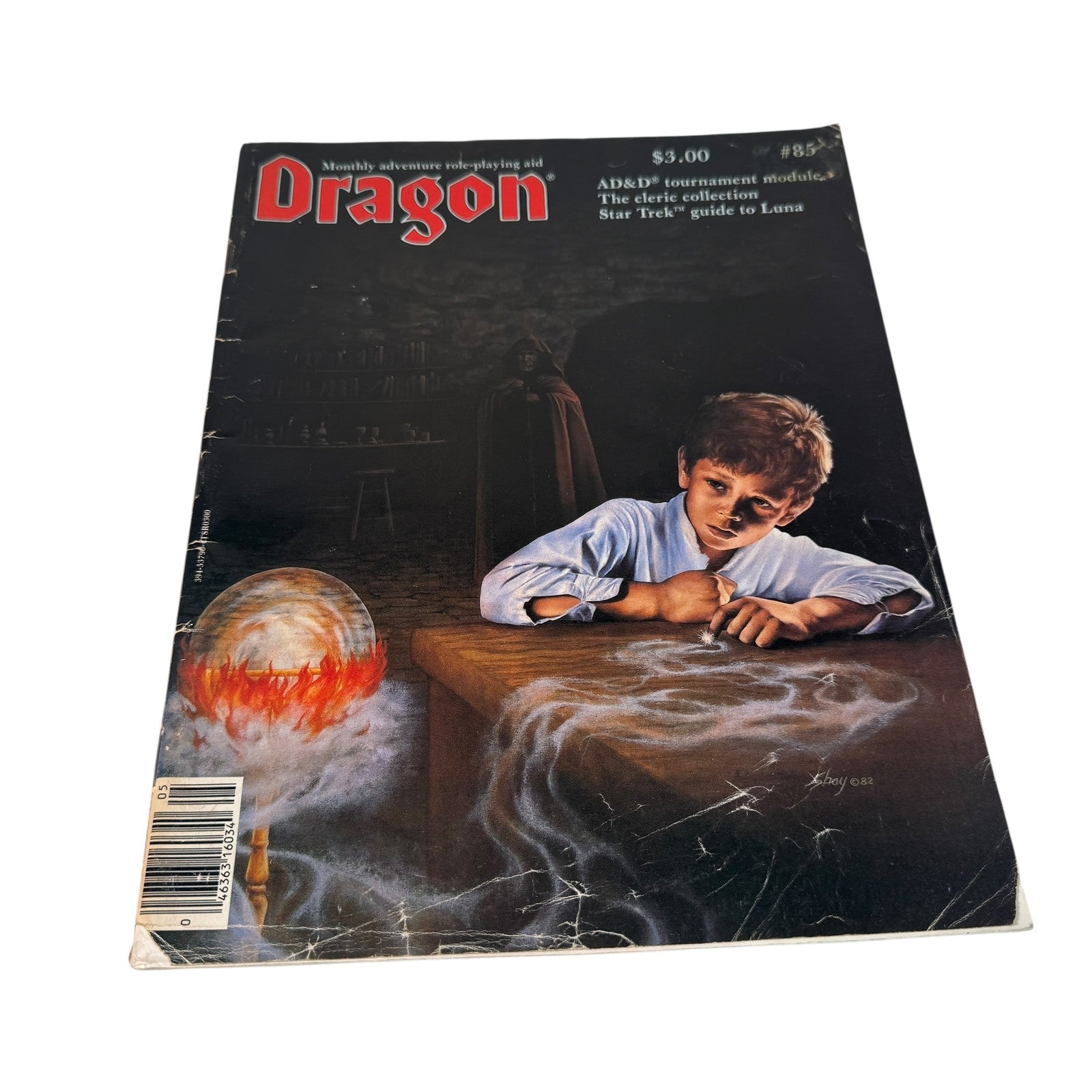 Vintage 1983 Dragon Magazine Issue 85 AD&D Module Star Trek Guide Fantasy RPG