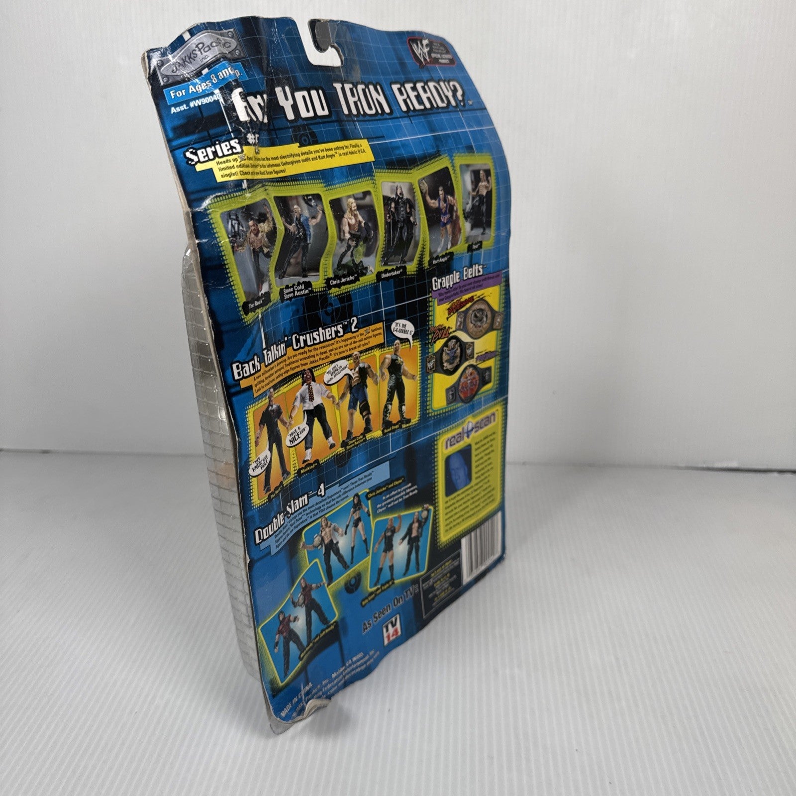 2000 WWF WWE Jakks Chris Jericho Smackdown Wrestling Figure WCW AEW Stampede