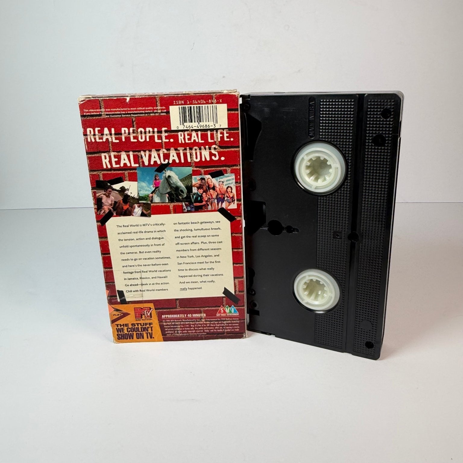 The Real World Vacations VHS 1993 Reality TV MTV Behind The Scenes