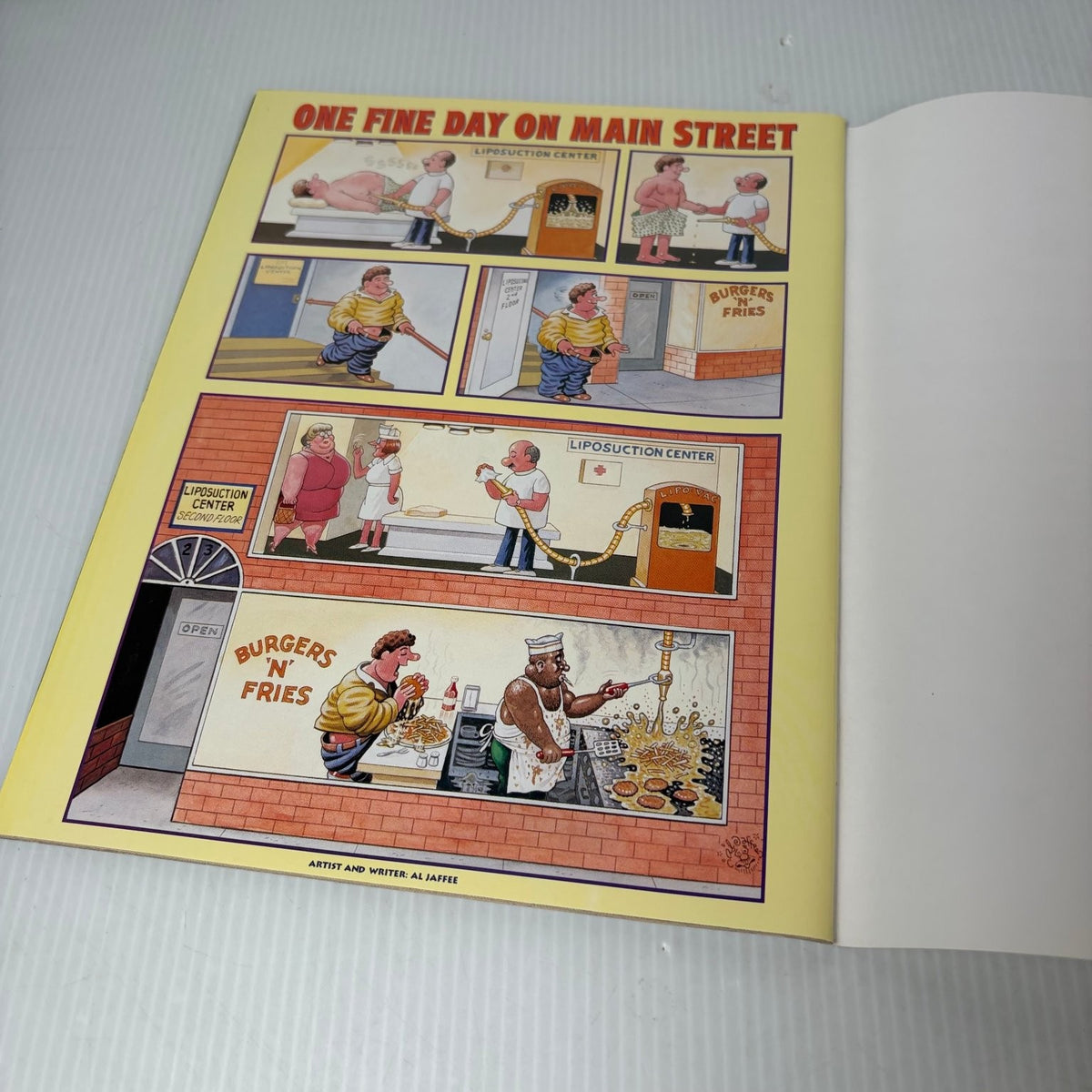 MAD Magazine February 2001 Death By Scooter Humor Satire