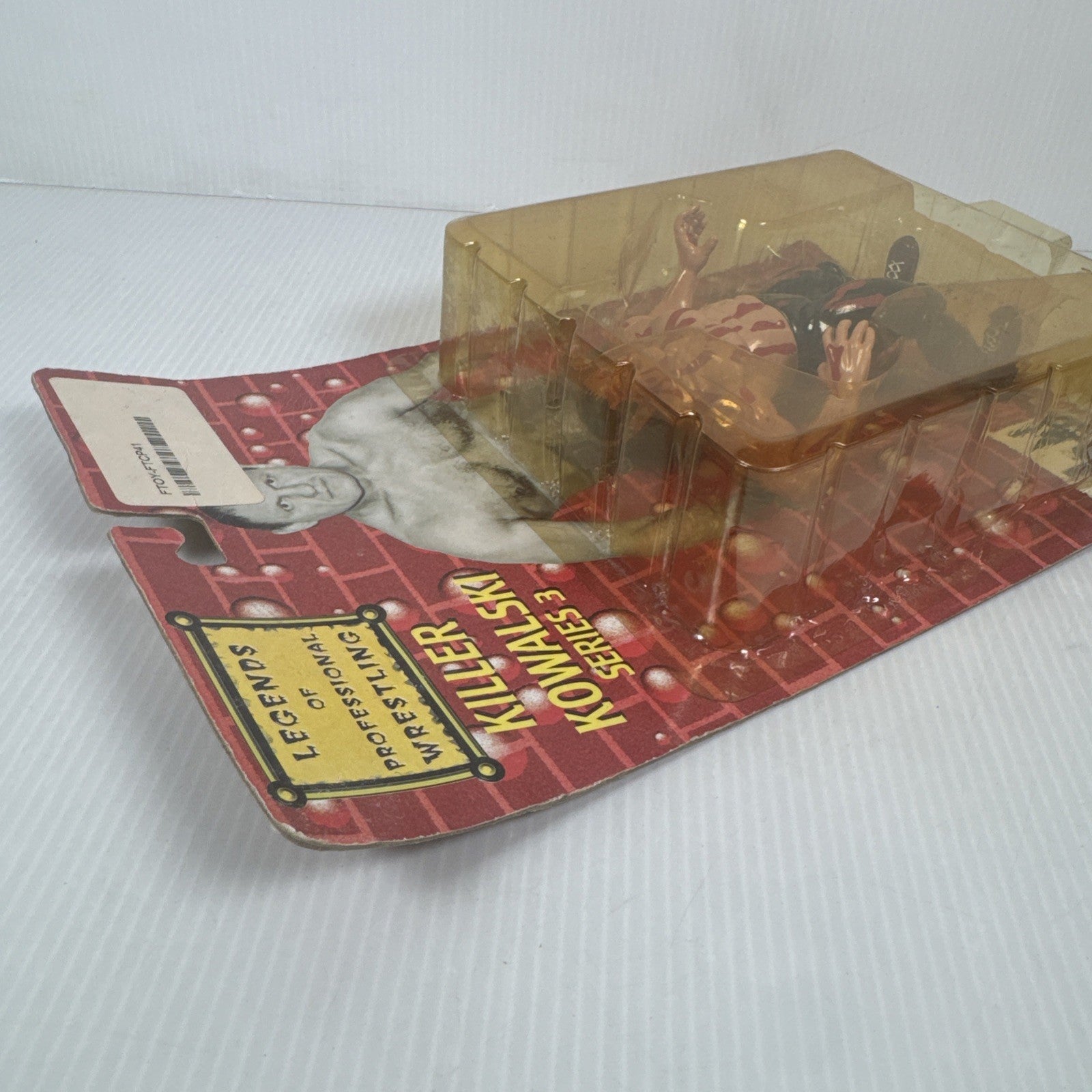 Legends of Professional Wrestling KILLER KOWALSKI Collectors Ed Bloody Figure